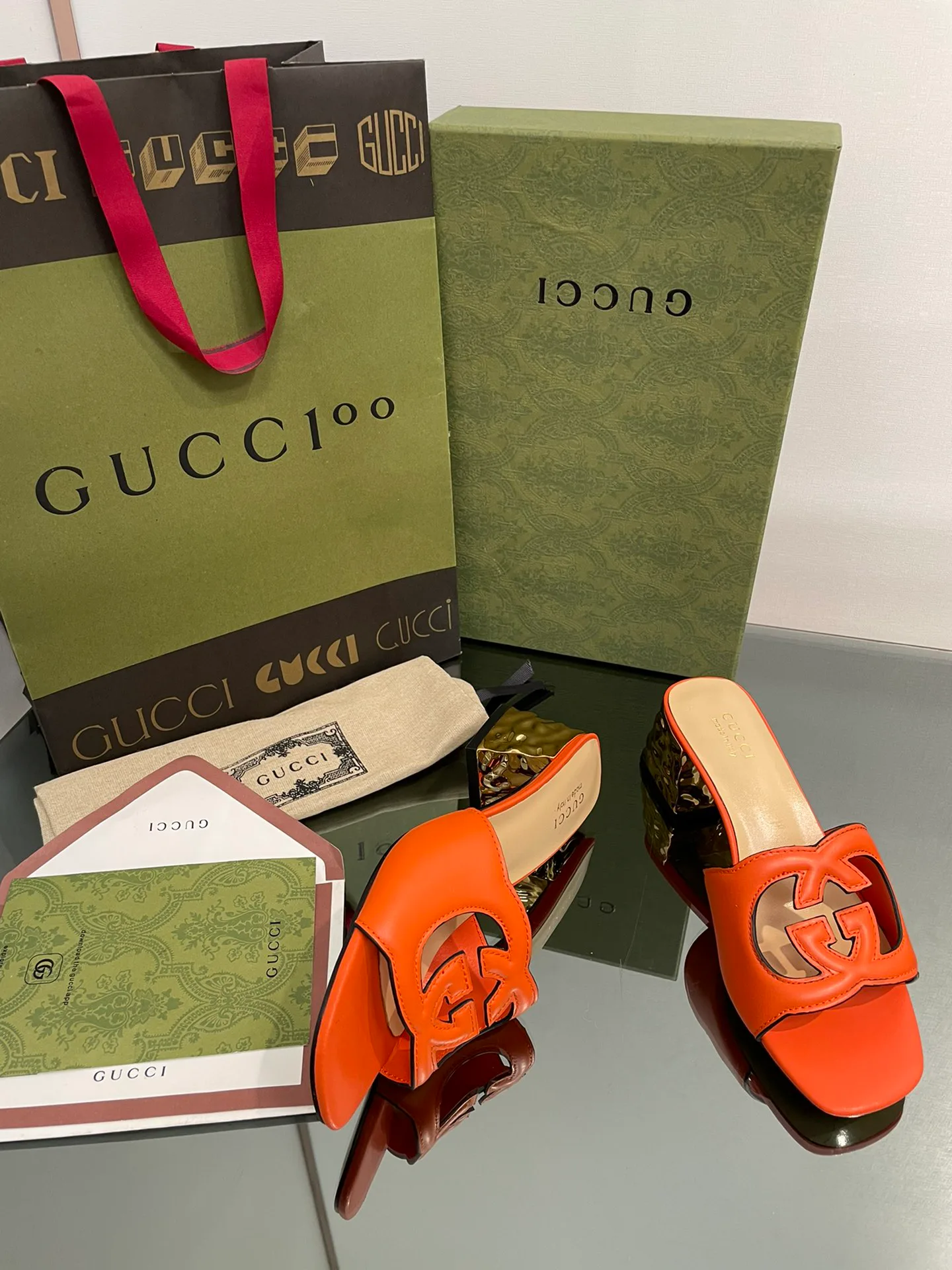 Босоножки Женские Gucci 11568