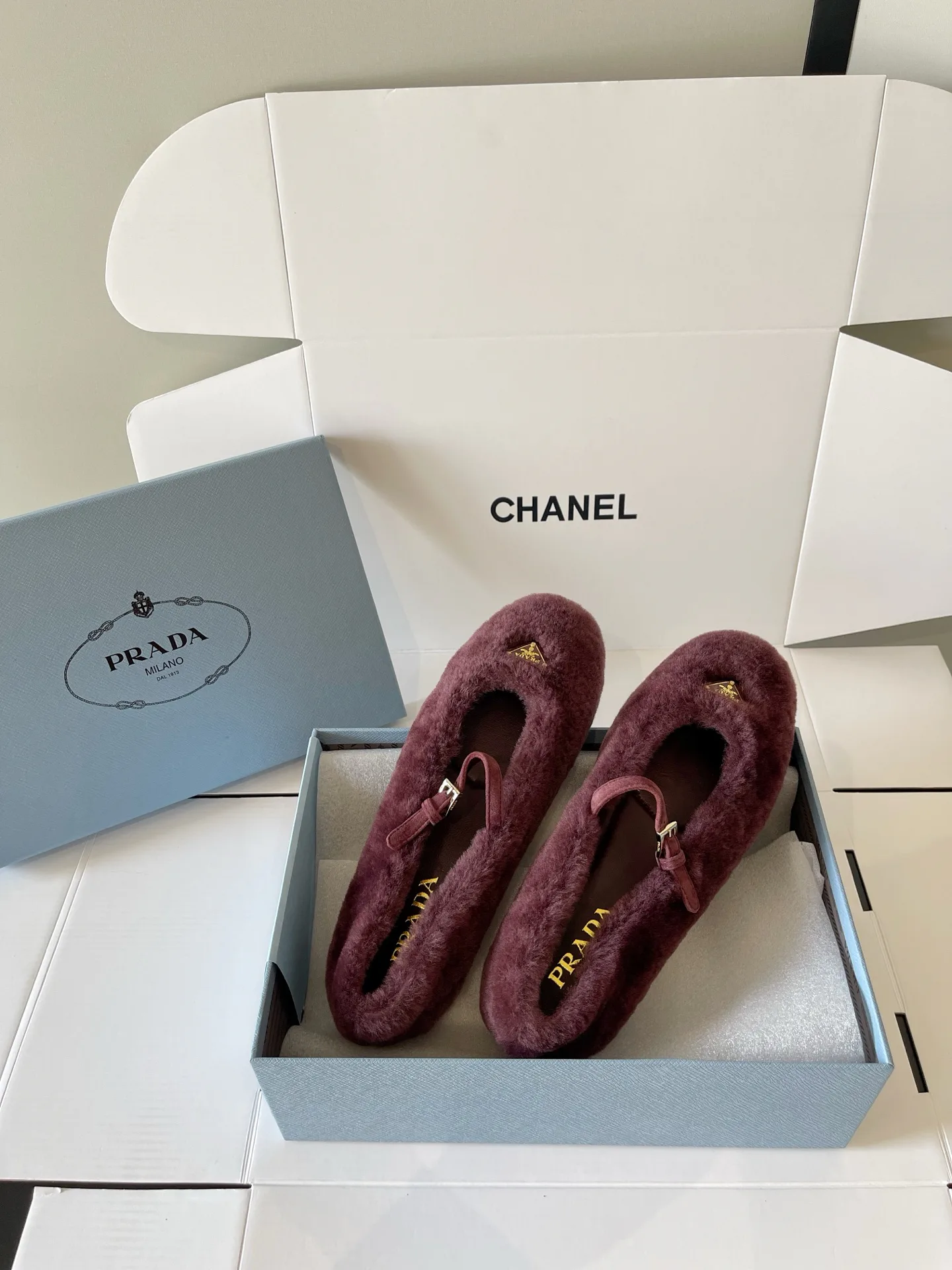 Балетки Женские Prada 18687097