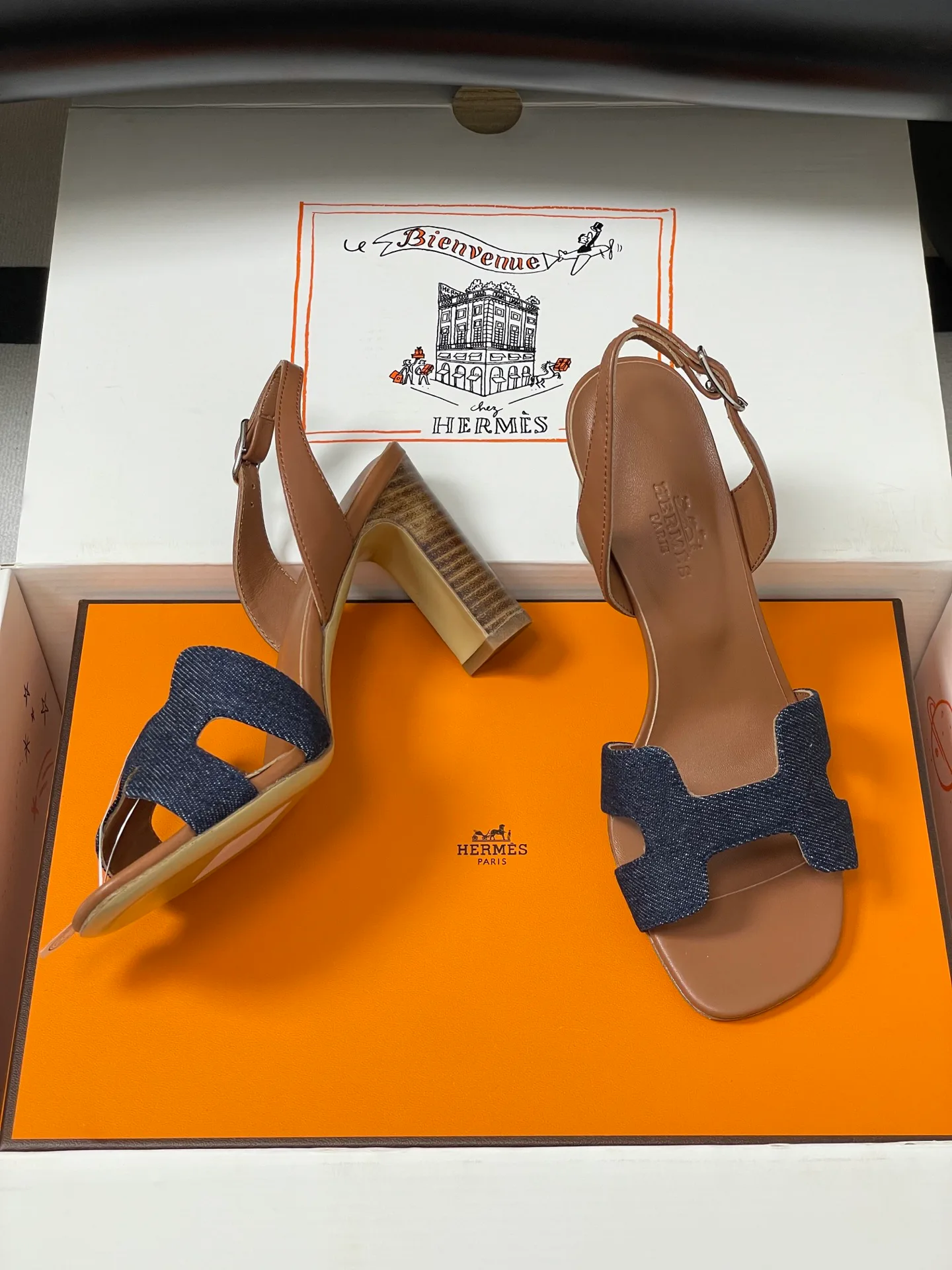 Босоножки Женские Hermes 9182925
