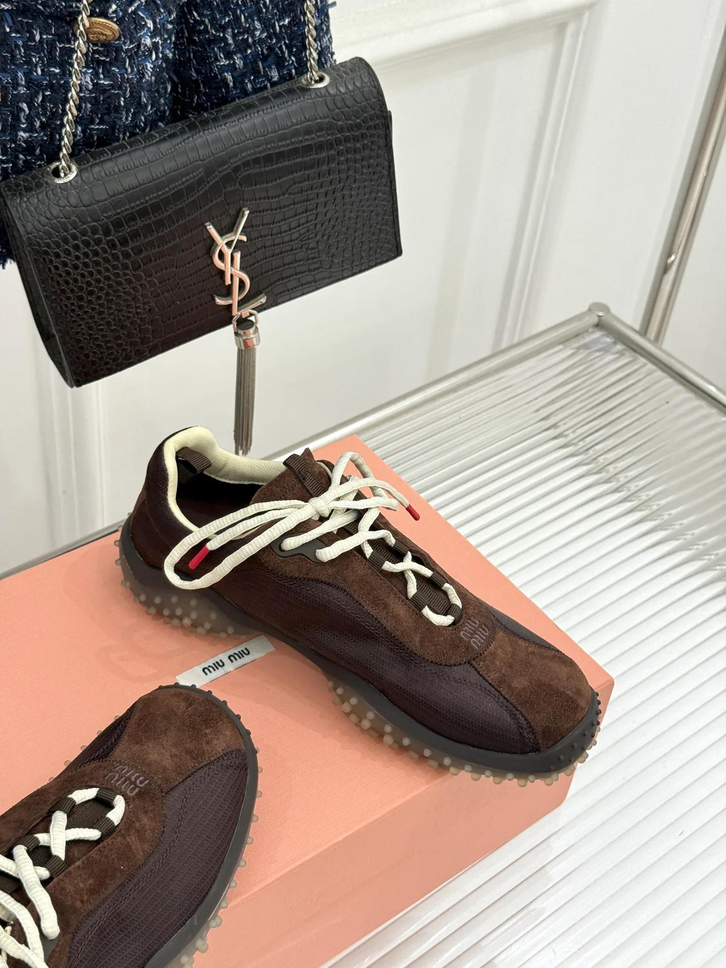 Кроссовки Женские Miu Miu 17596999