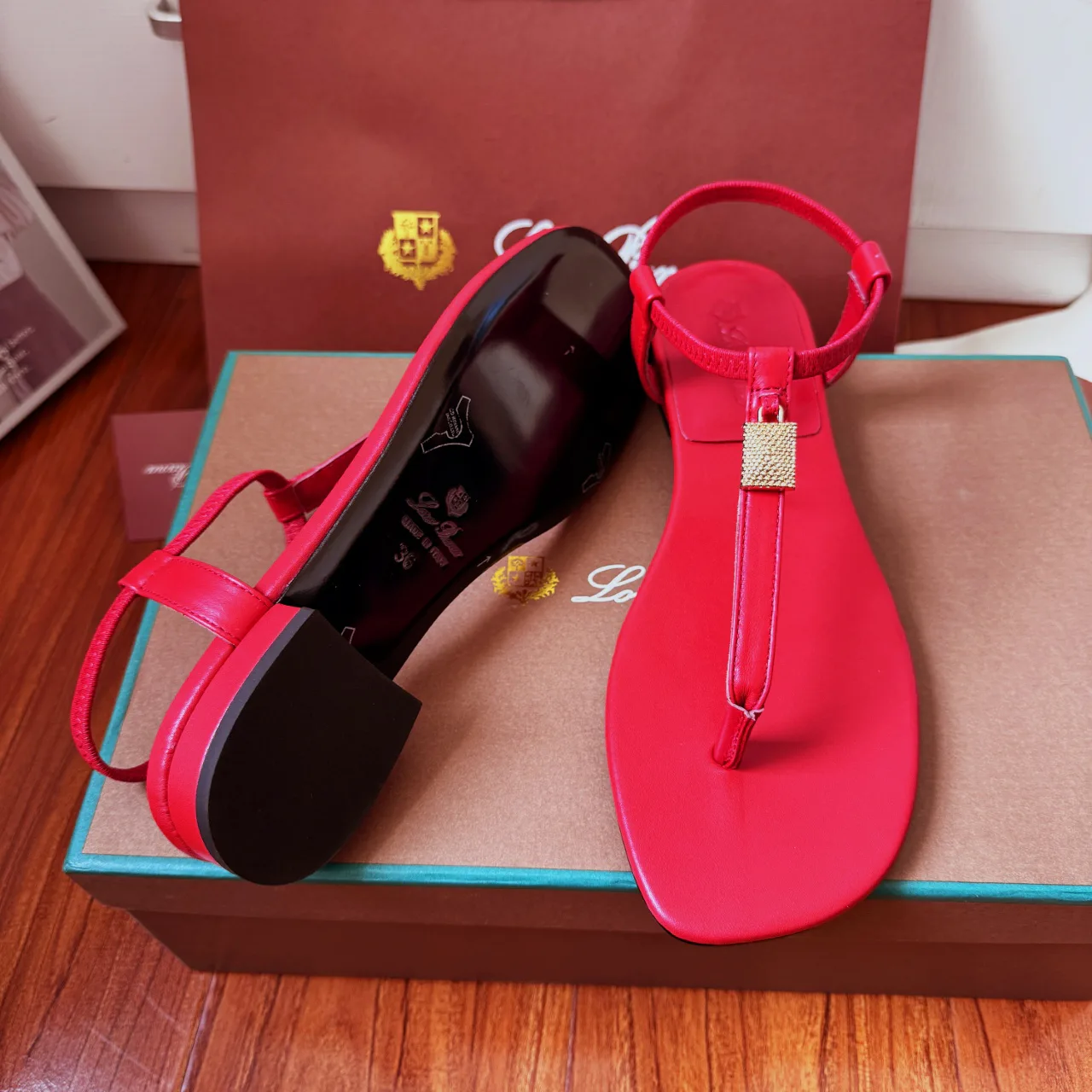 Сандалии Женские Loro Piana 262242