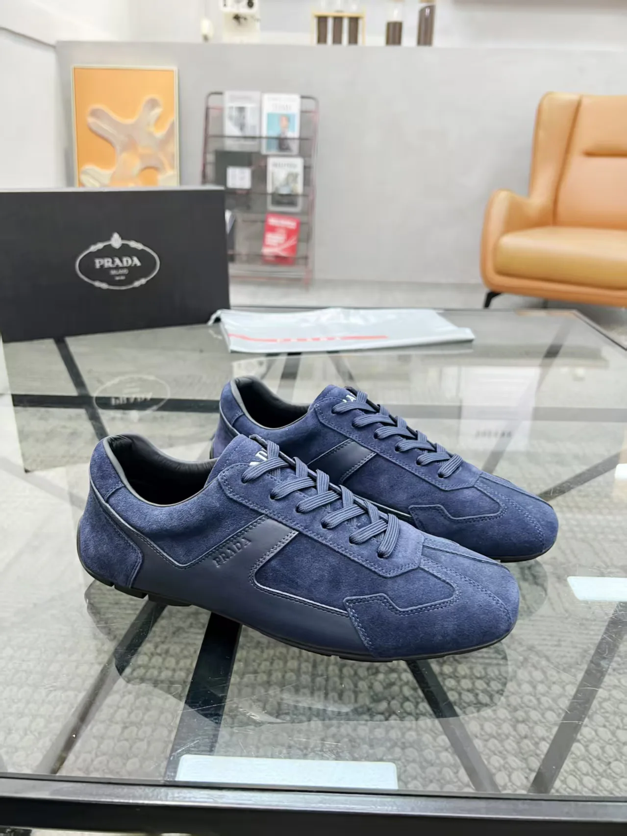 Кроссовки Мужские Prada 2492391