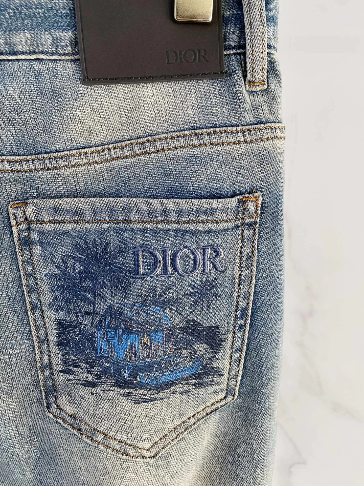 Джинсы Мужские Christian Dior 9856555