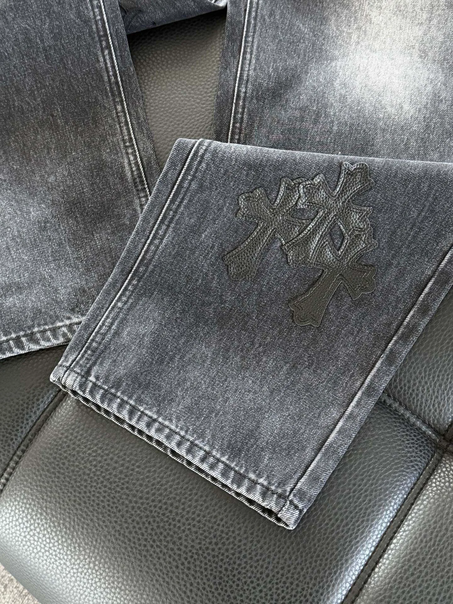 Джинсы Женские Chrome Hearts 1513915