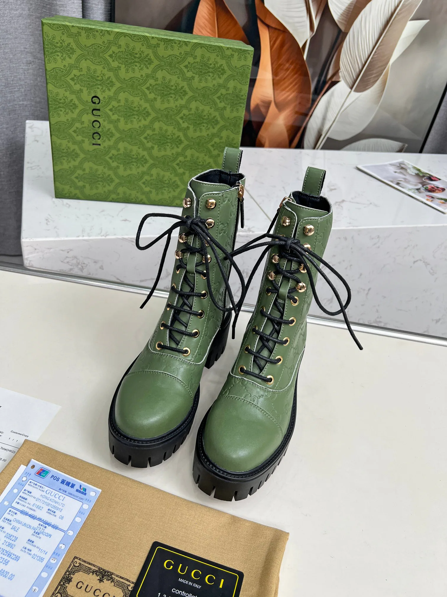 Ботинки Женские Gucci 5350837