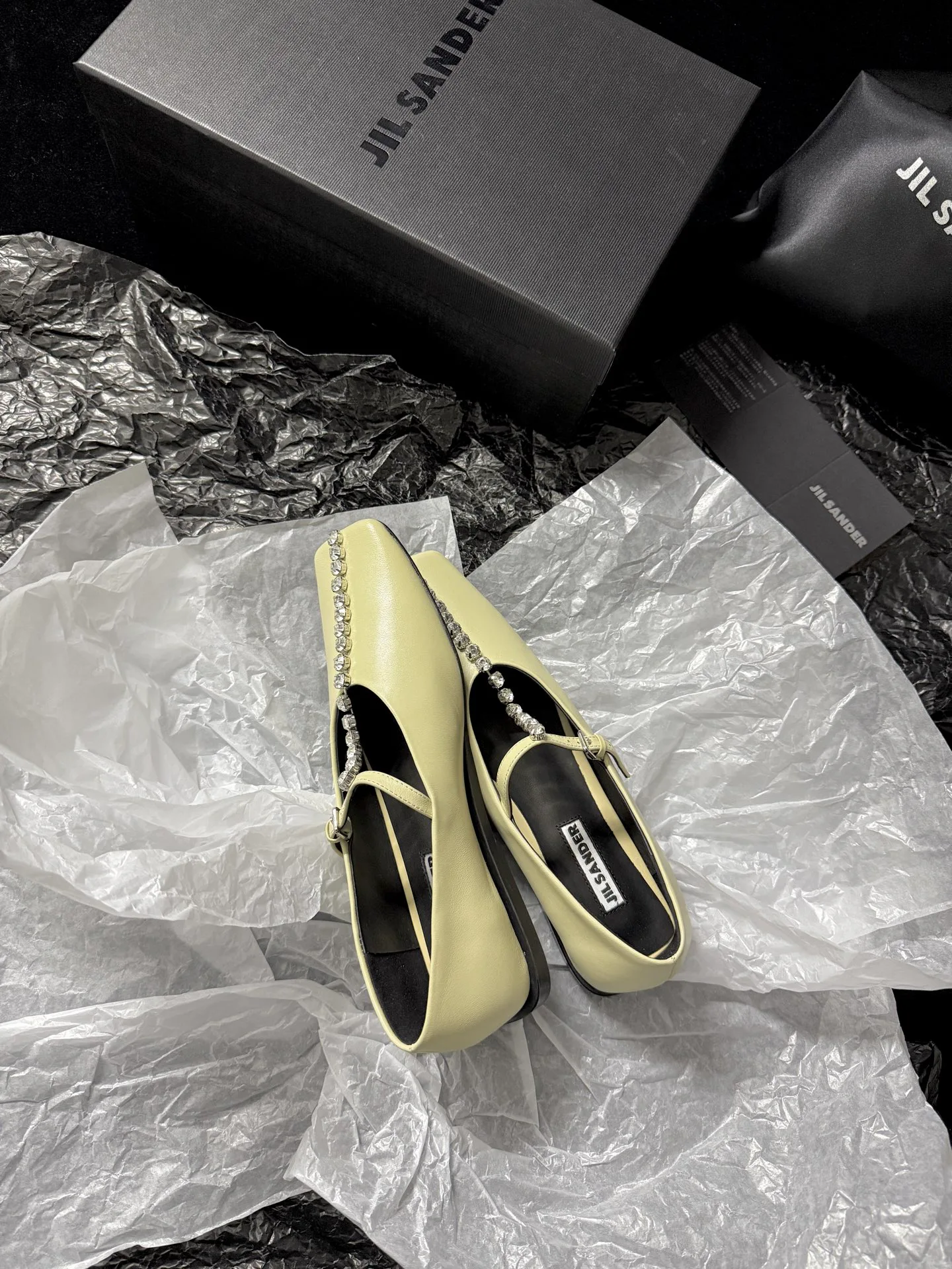 Балетки Женские Jil Sander 4433661