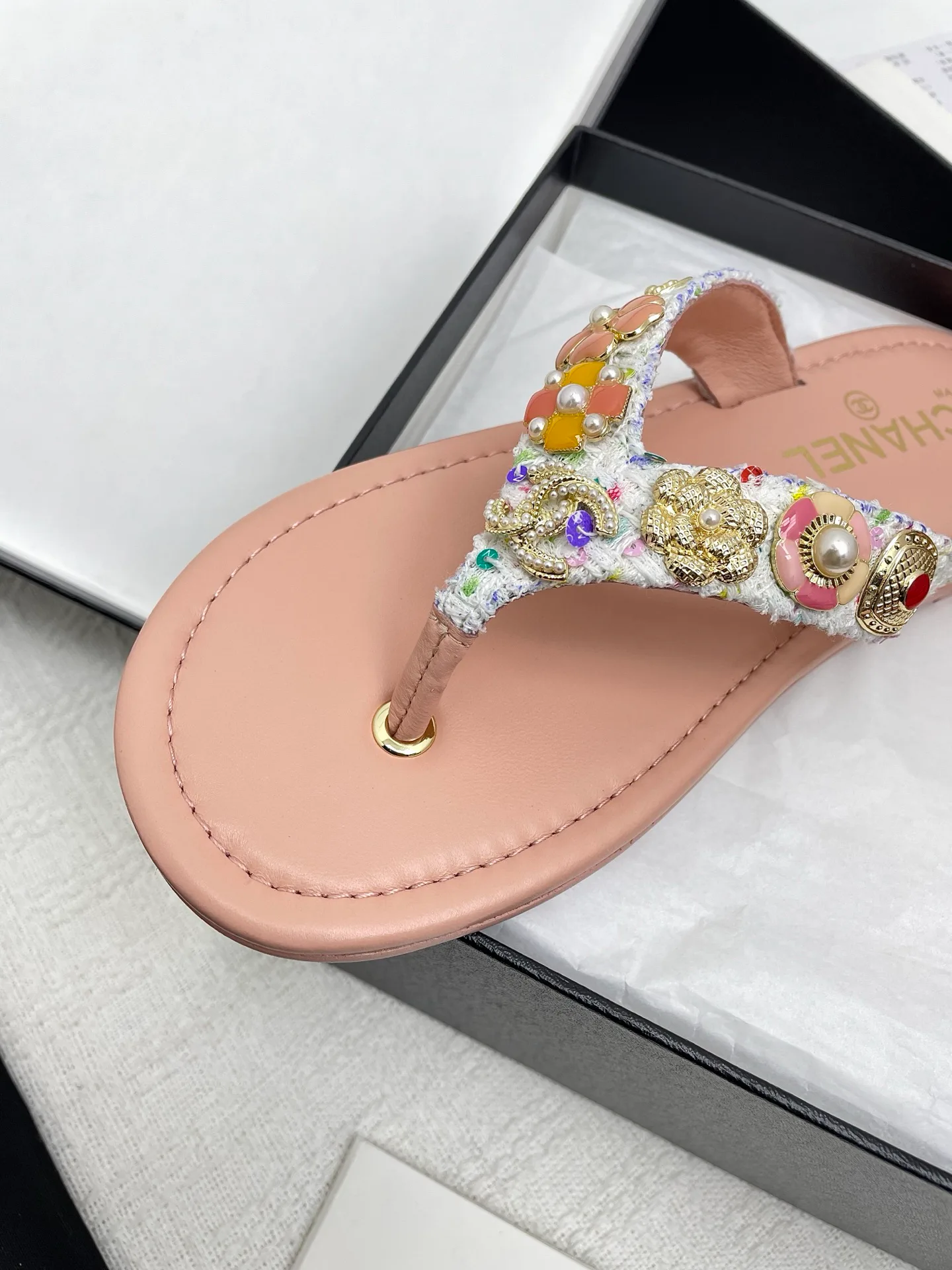 Шлепанцы Женские Chanel 36324