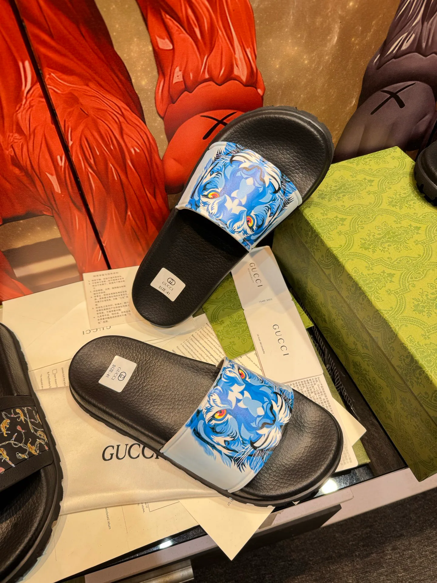 Шлепанцы Женские Gucci 10313893