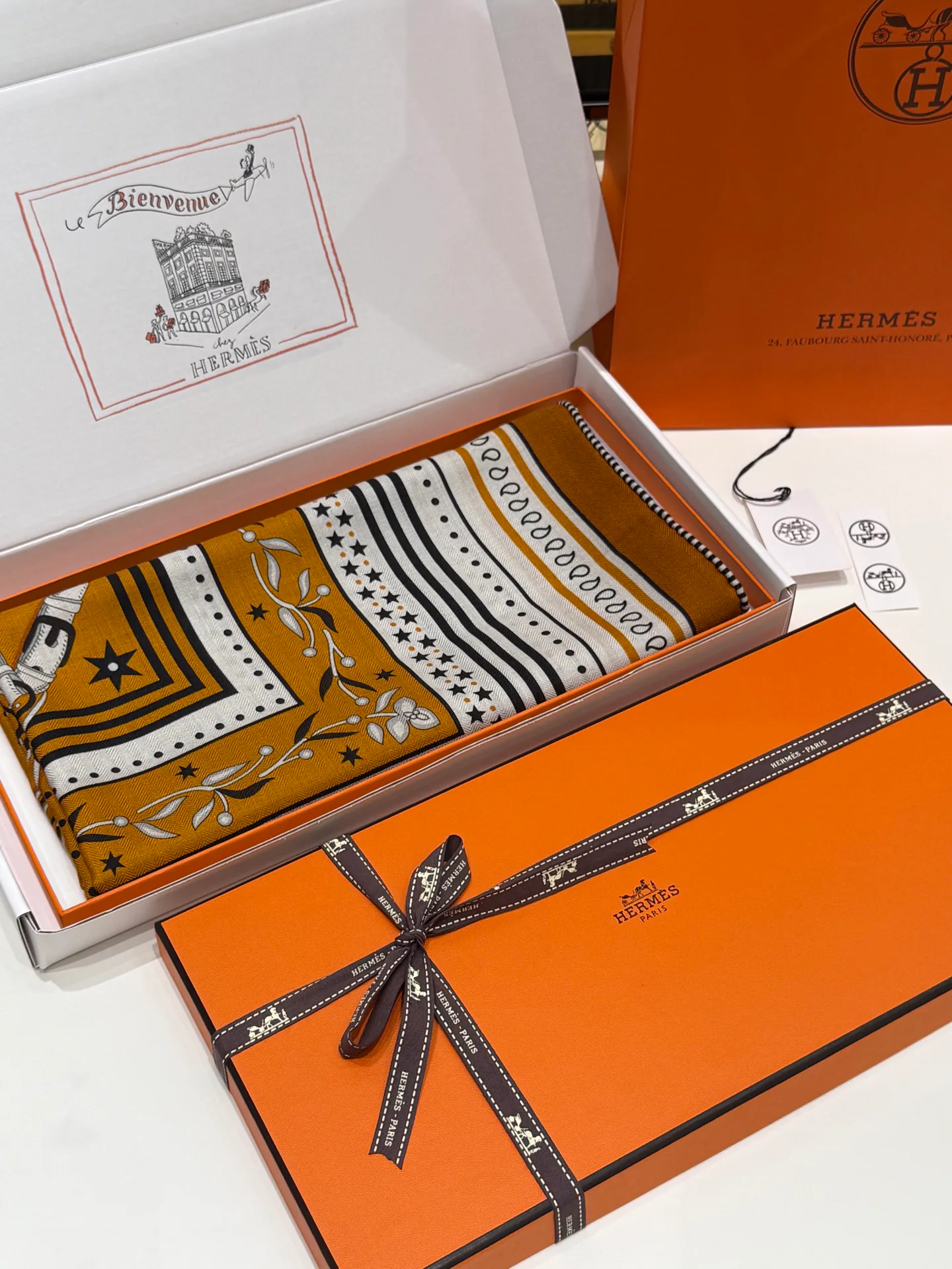 Шарфы Hermes 3404970