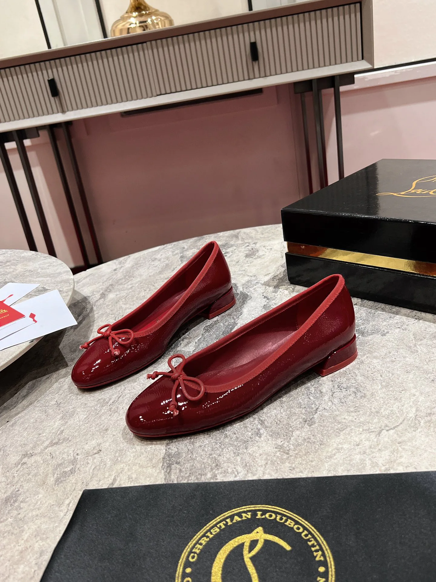 Балетки Женские Christian Louboutin 14280383