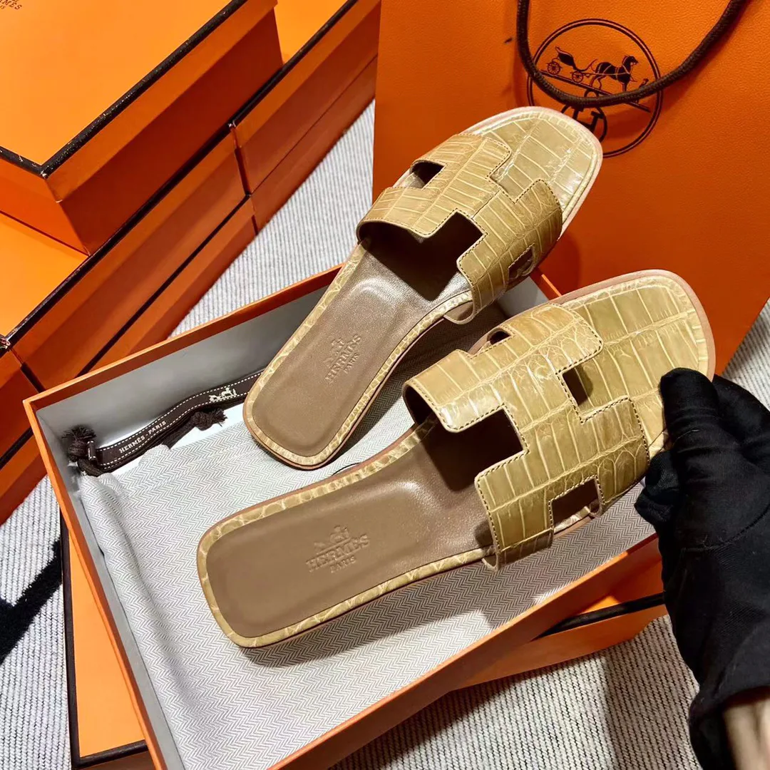 Шлепанцы Женские Hermes 4340647