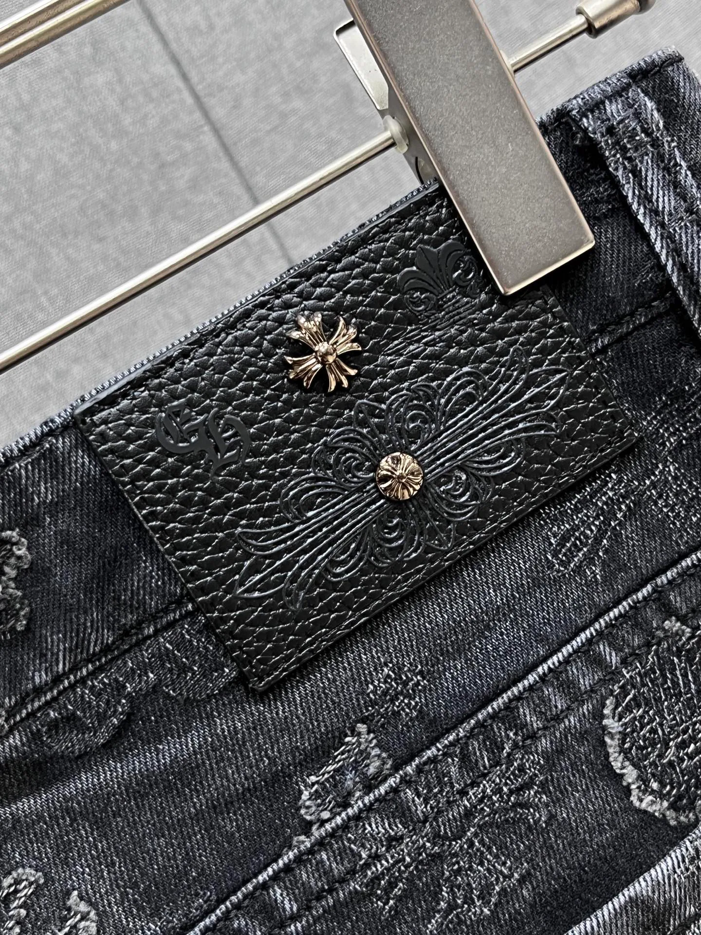 Джинсы Мужские Chrome Hearts 9175074