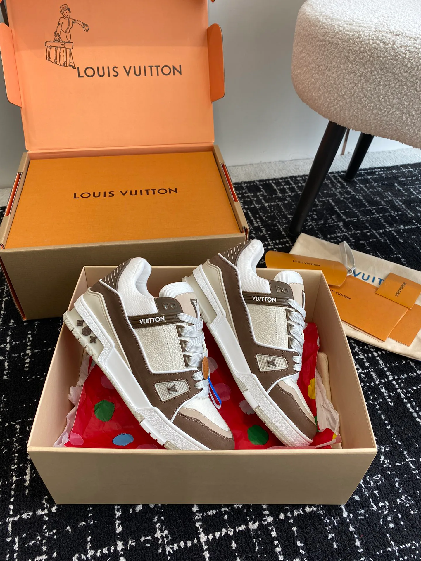 Кроссовки Женские Louis Vuitton 5790898