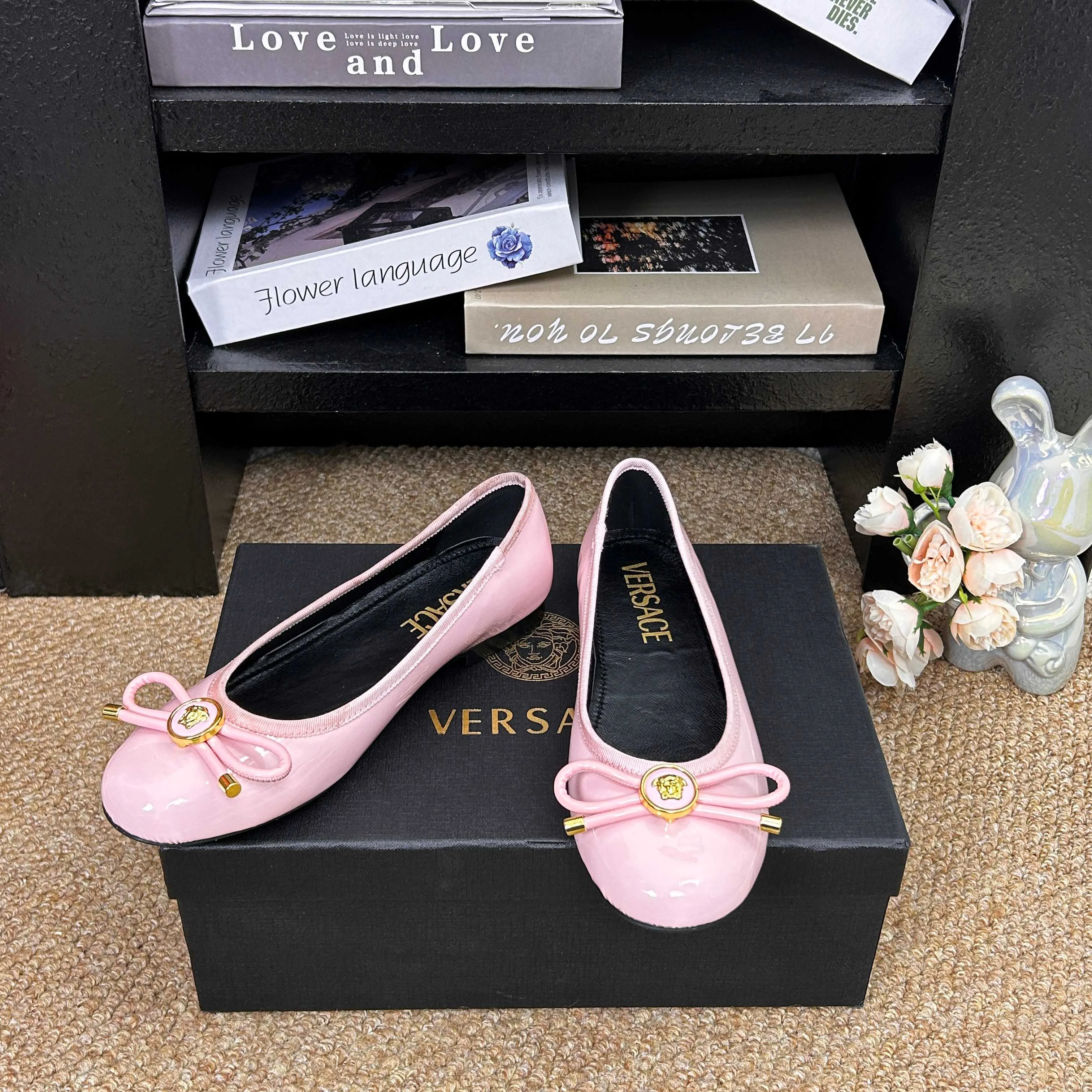 Балетки Женские Versace 9633244