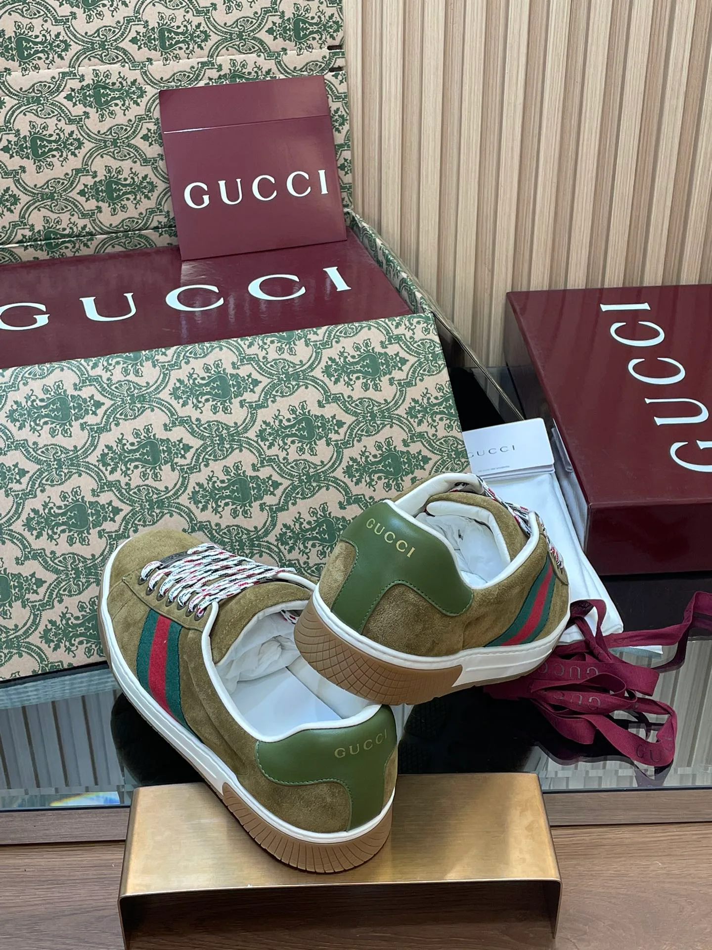 Кроссовки Мужские Gucci 3443598