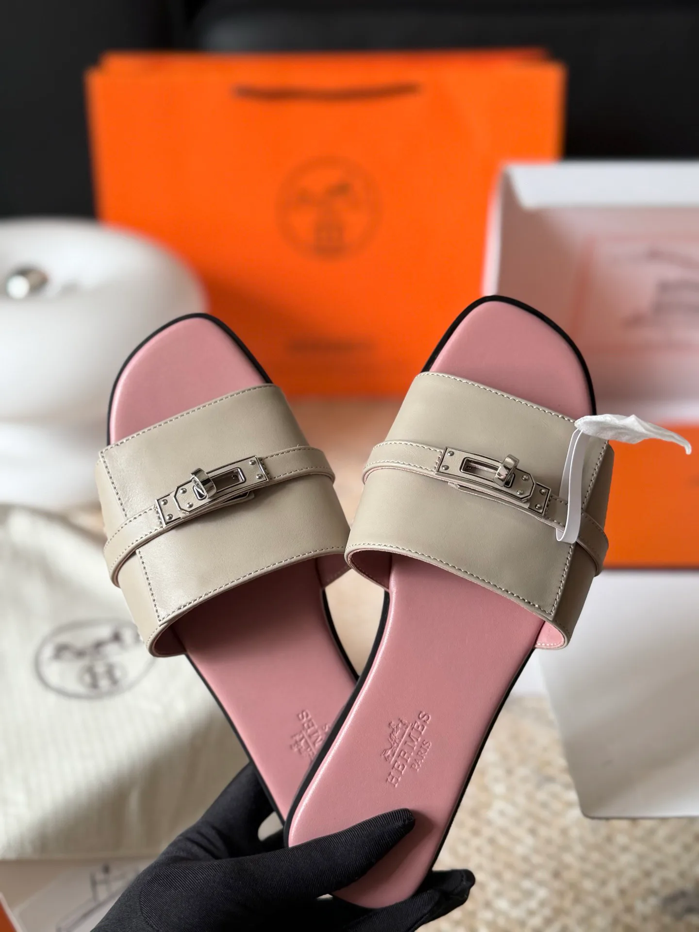 Шлепанцы Женские Hermes 14335129