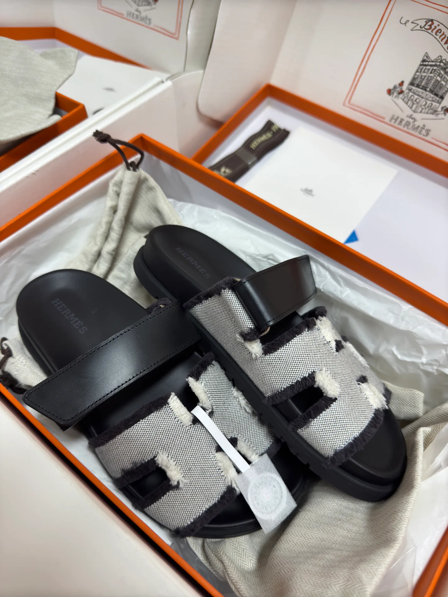 Шлепанцы Женские Hermes 5686