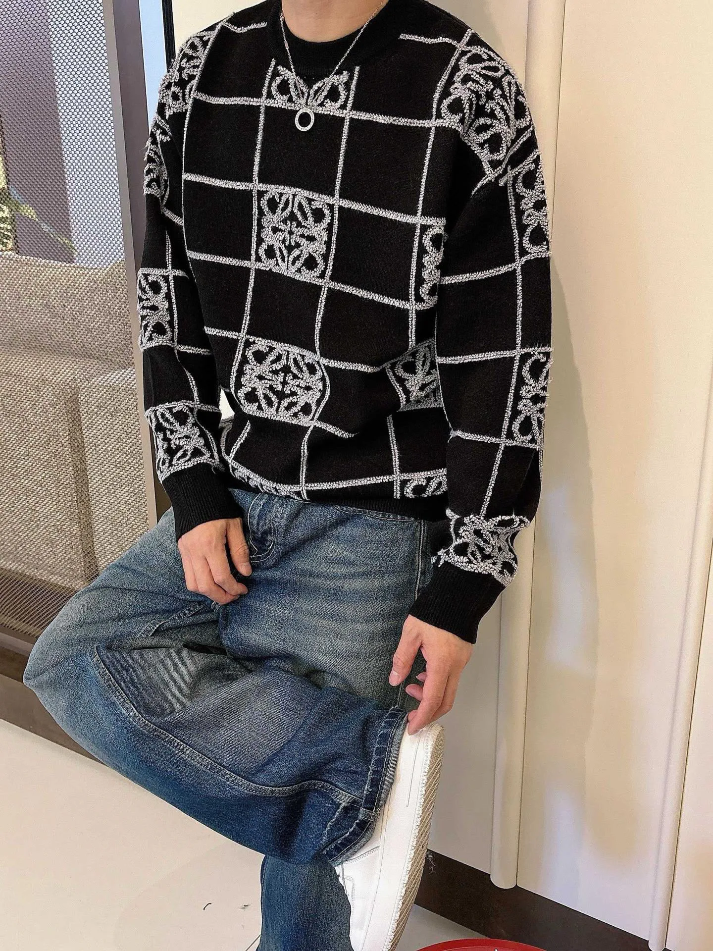 Джемперы И Свитеры Мужские Loewe 4861988