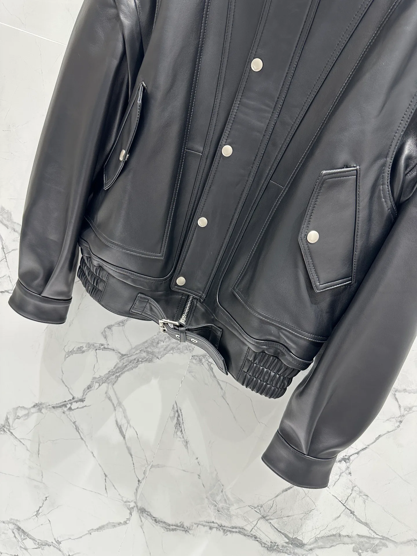 Кожаные Куртки И Дублёнки Женские Saint Laurent 11598146