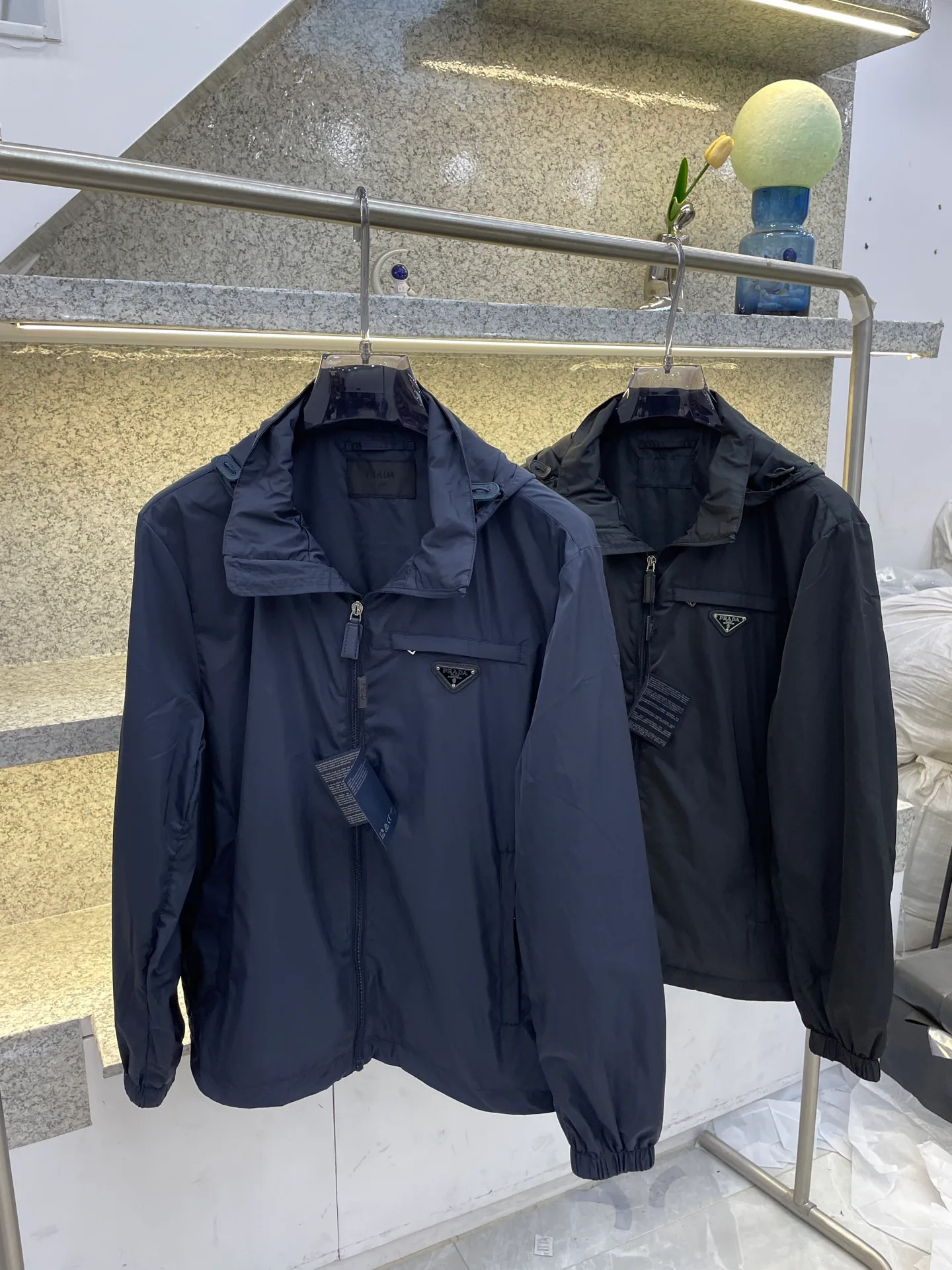 Куртки И Пуховики Мужские Prada 12590864