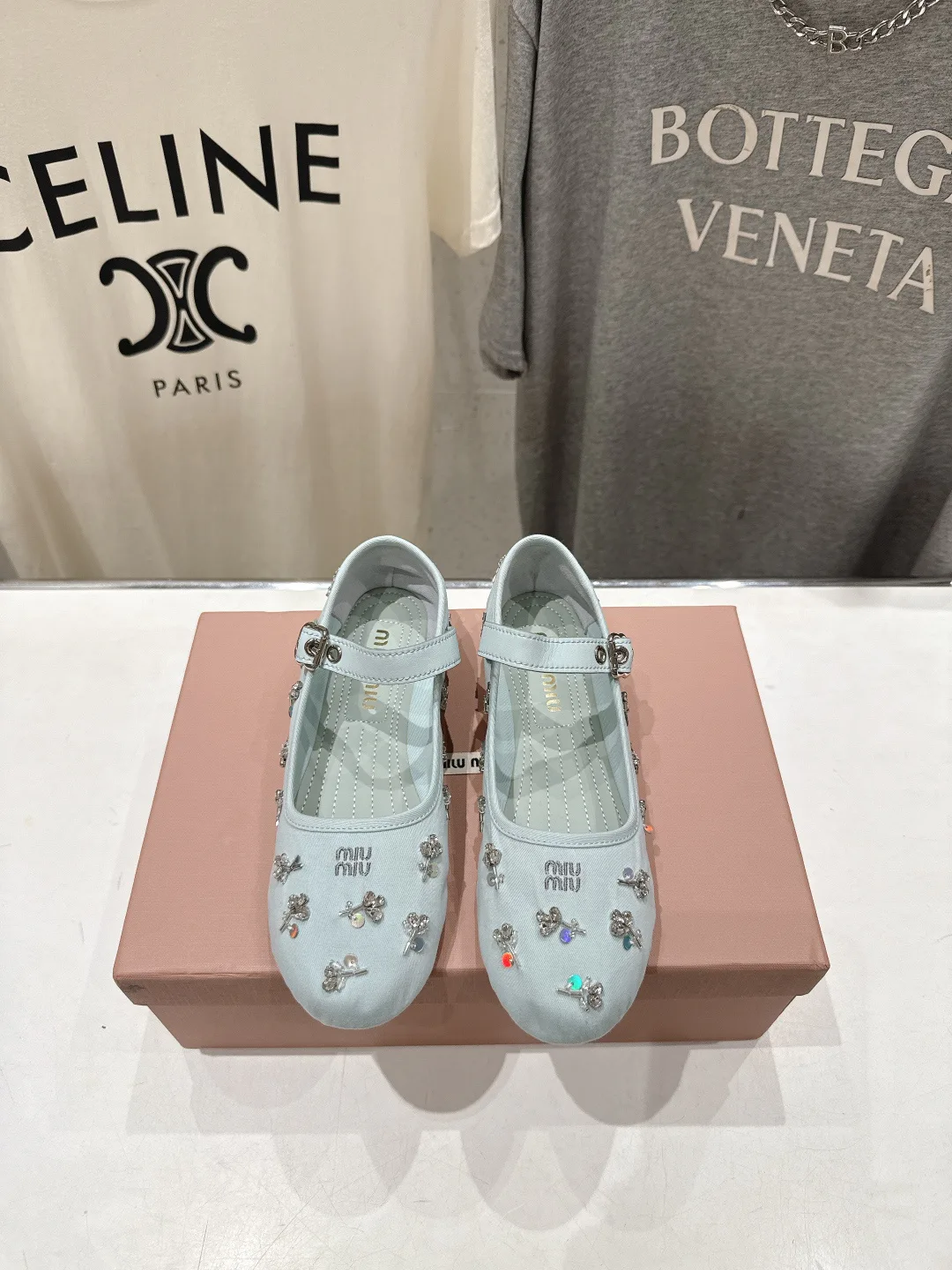 Балетки Женские Miu Miu 13559207