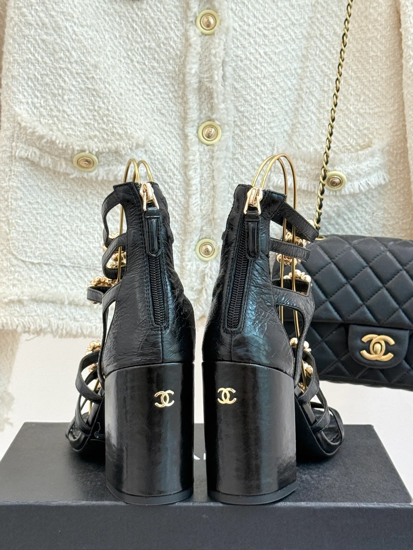 Босоножки Женские Chanel 1655304