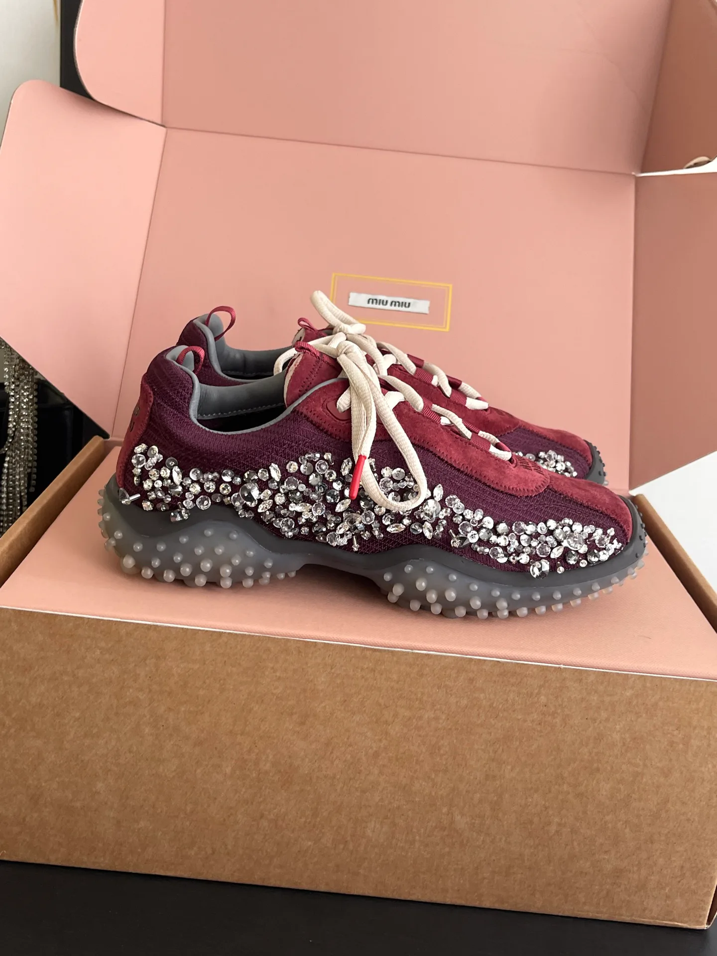 Кроссовки Женские Miu Miu 17554329