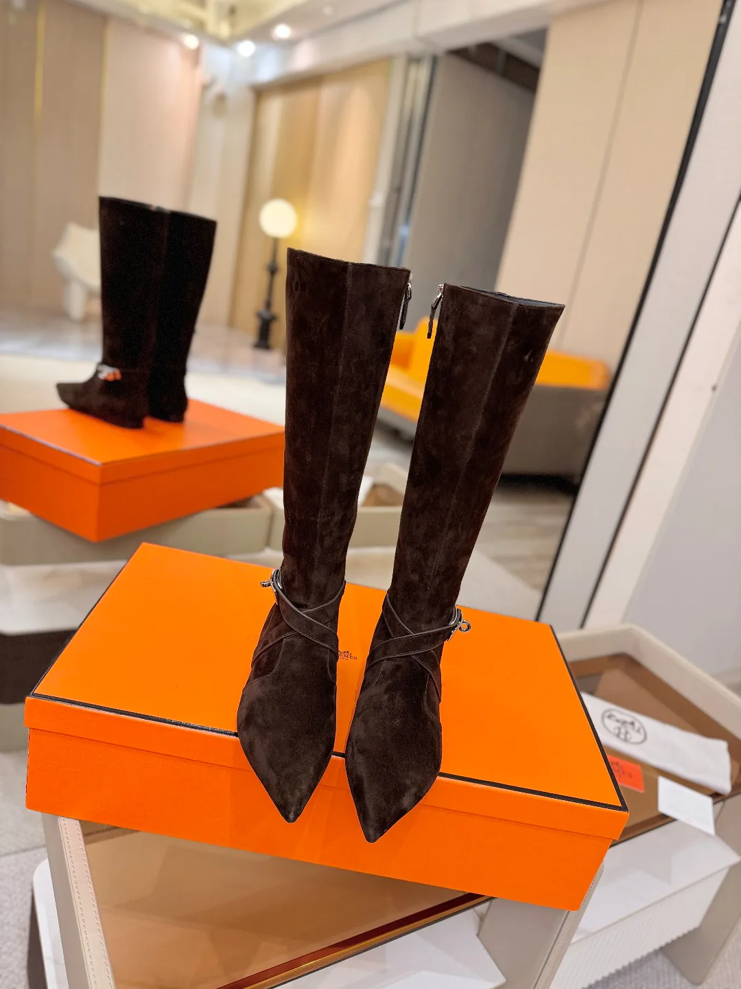Сапоги Женские Hermes 18621688