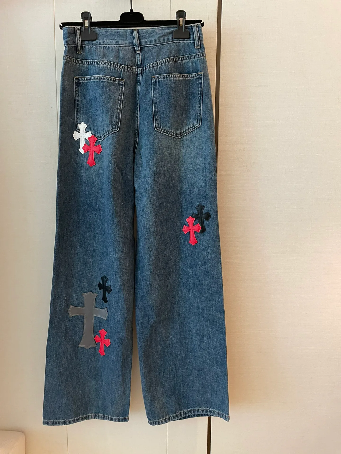 Джинсы Женские Chrome Hearts 4929763