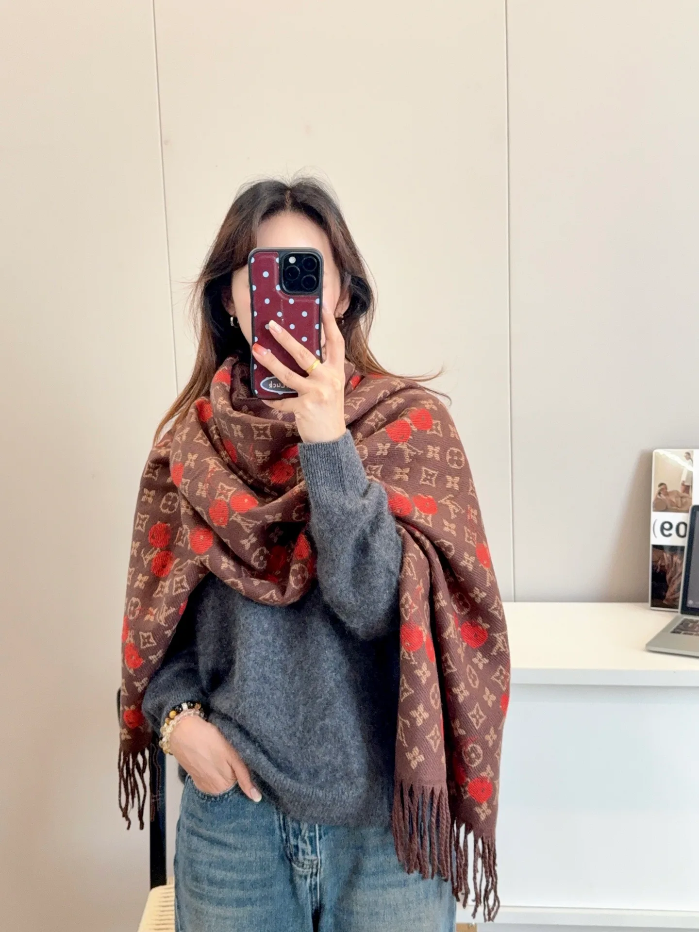 Шарфы Louis Vuitton 1214765