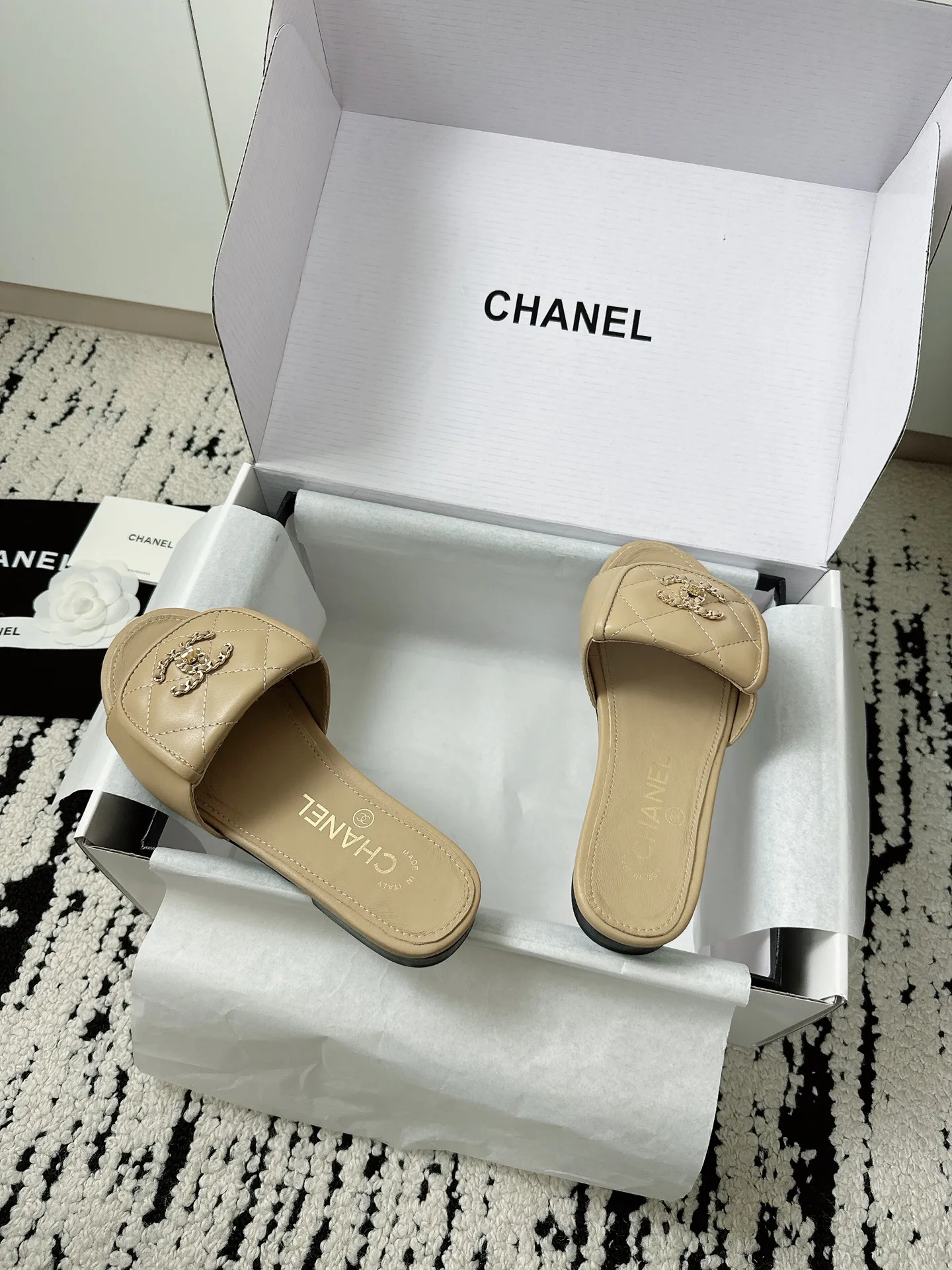 Шлепанцы Женские Chanel 11026191