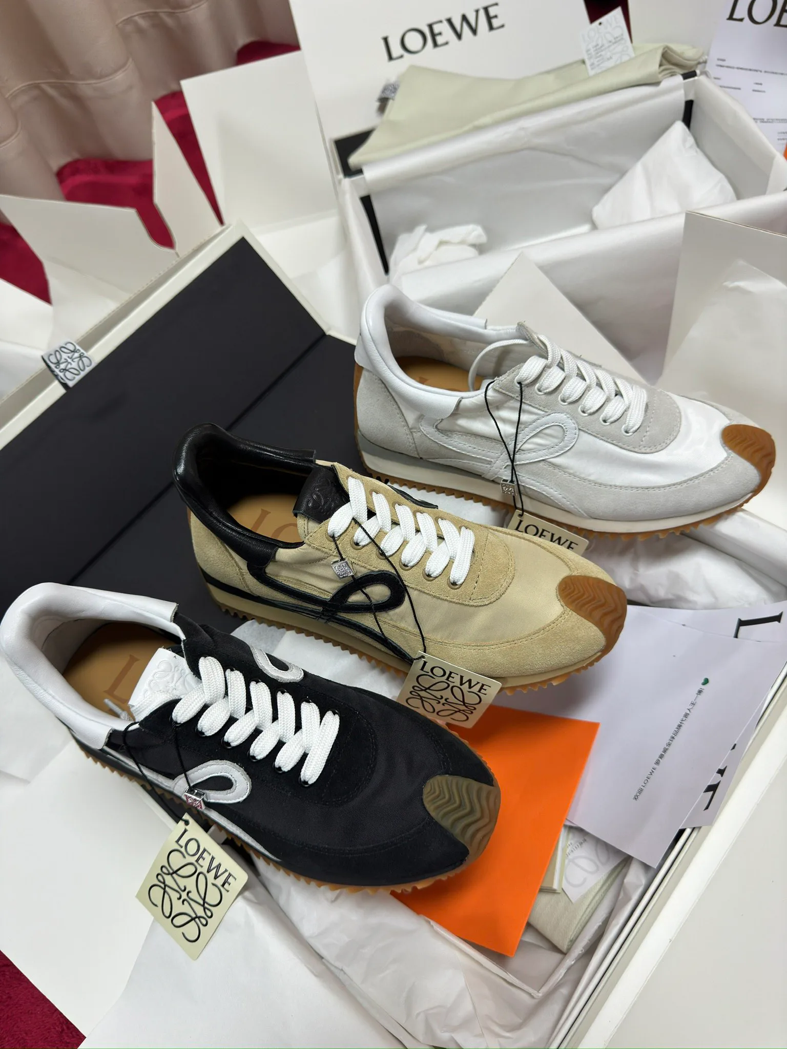 Кроссовки Женские Loewe 9434