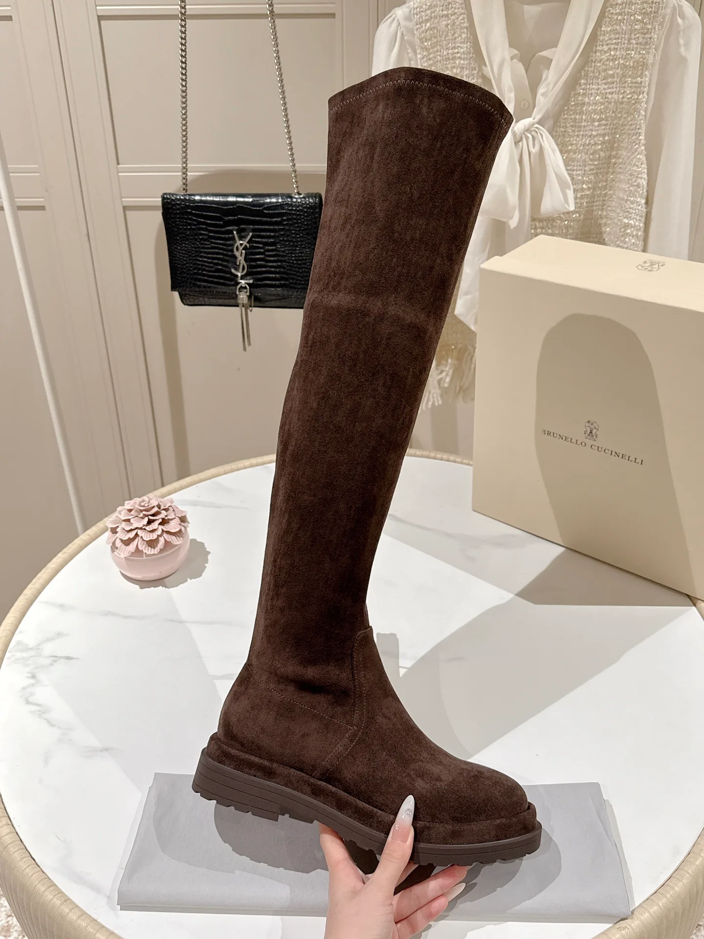 Сапоги Женские Brunello Cucinelli 18217313