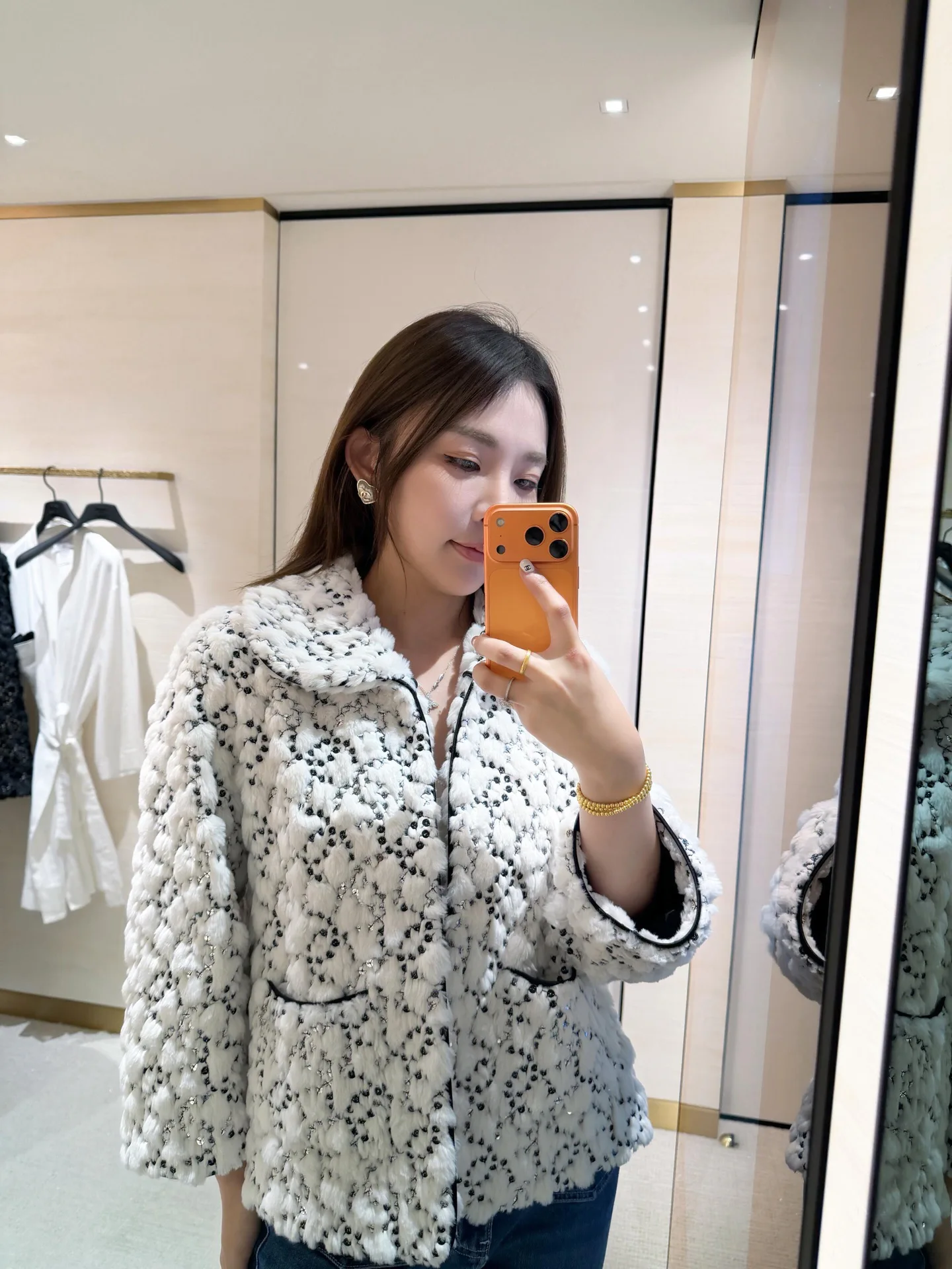 Куртки И Пуховики Женские Chanel 5890060