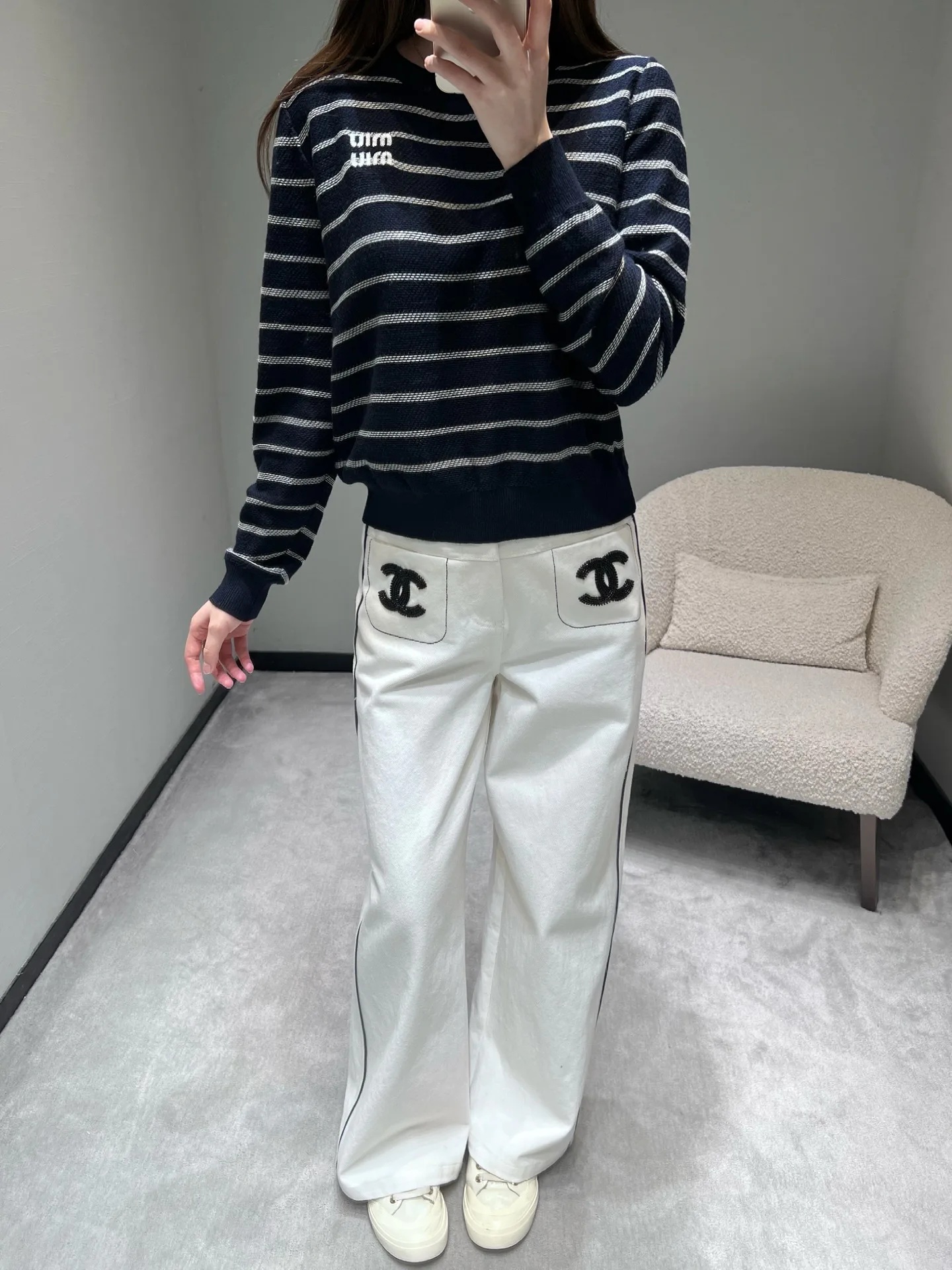 Джемперы И Свитеры Женские Miu Miu 4772164