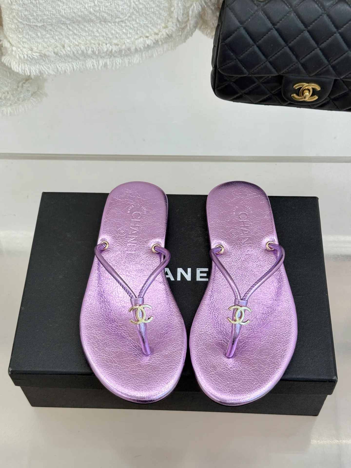 Шлепанцы Женские Chanel 11646707