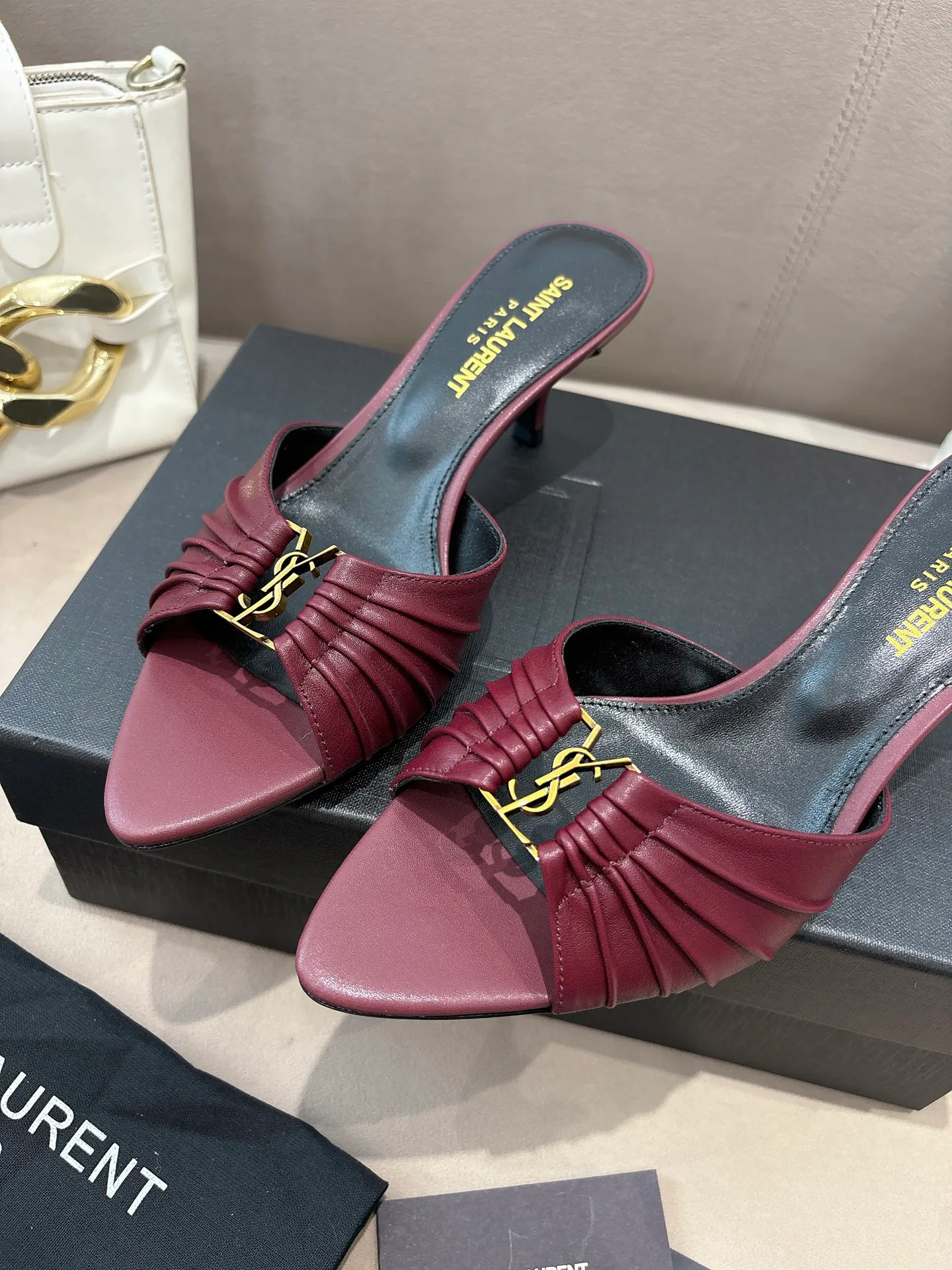 Мюли И Сабо Женские Saint Laurent 12815335