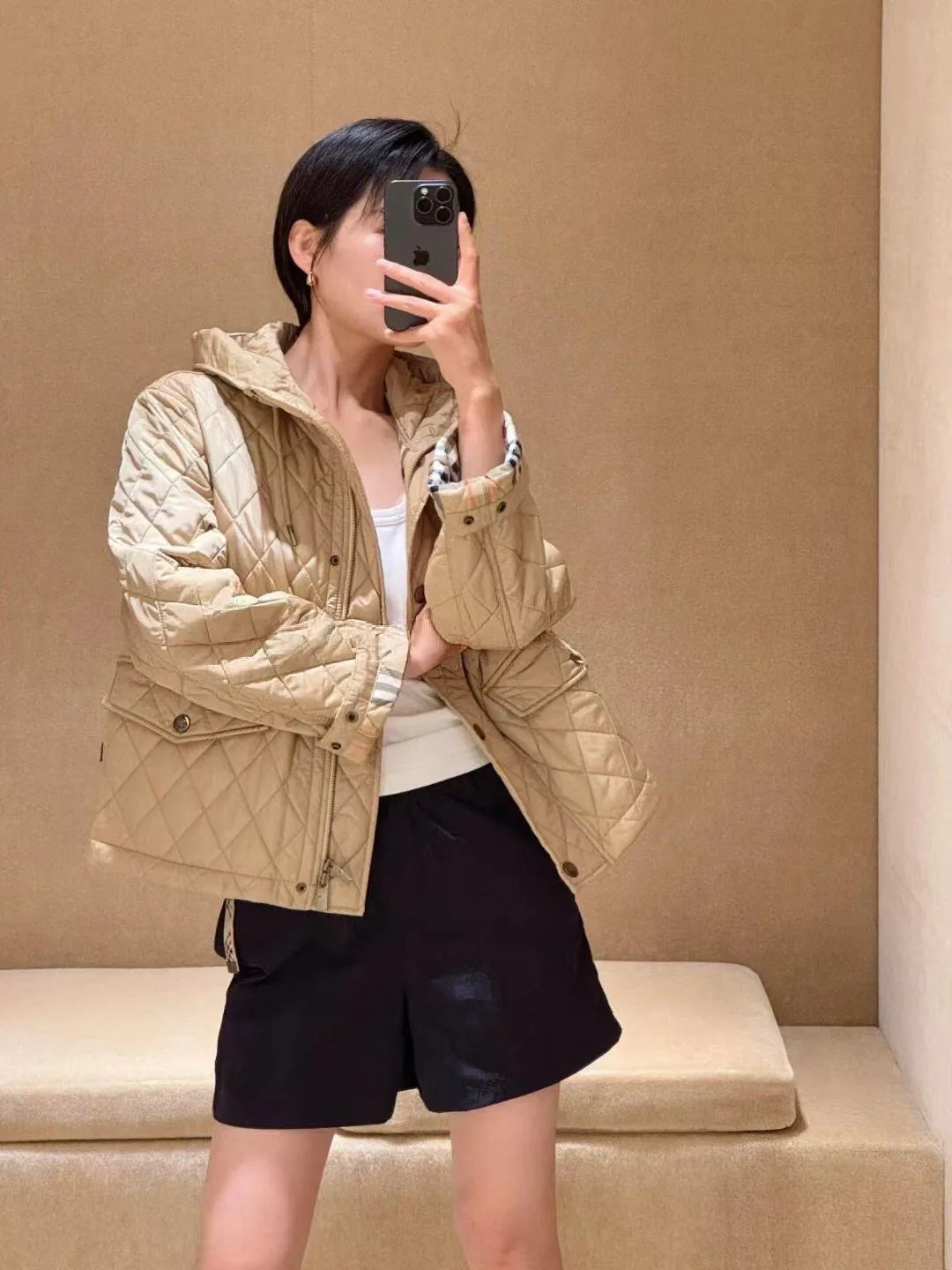 Куртки И Пуховики Женские Burberry 1180527