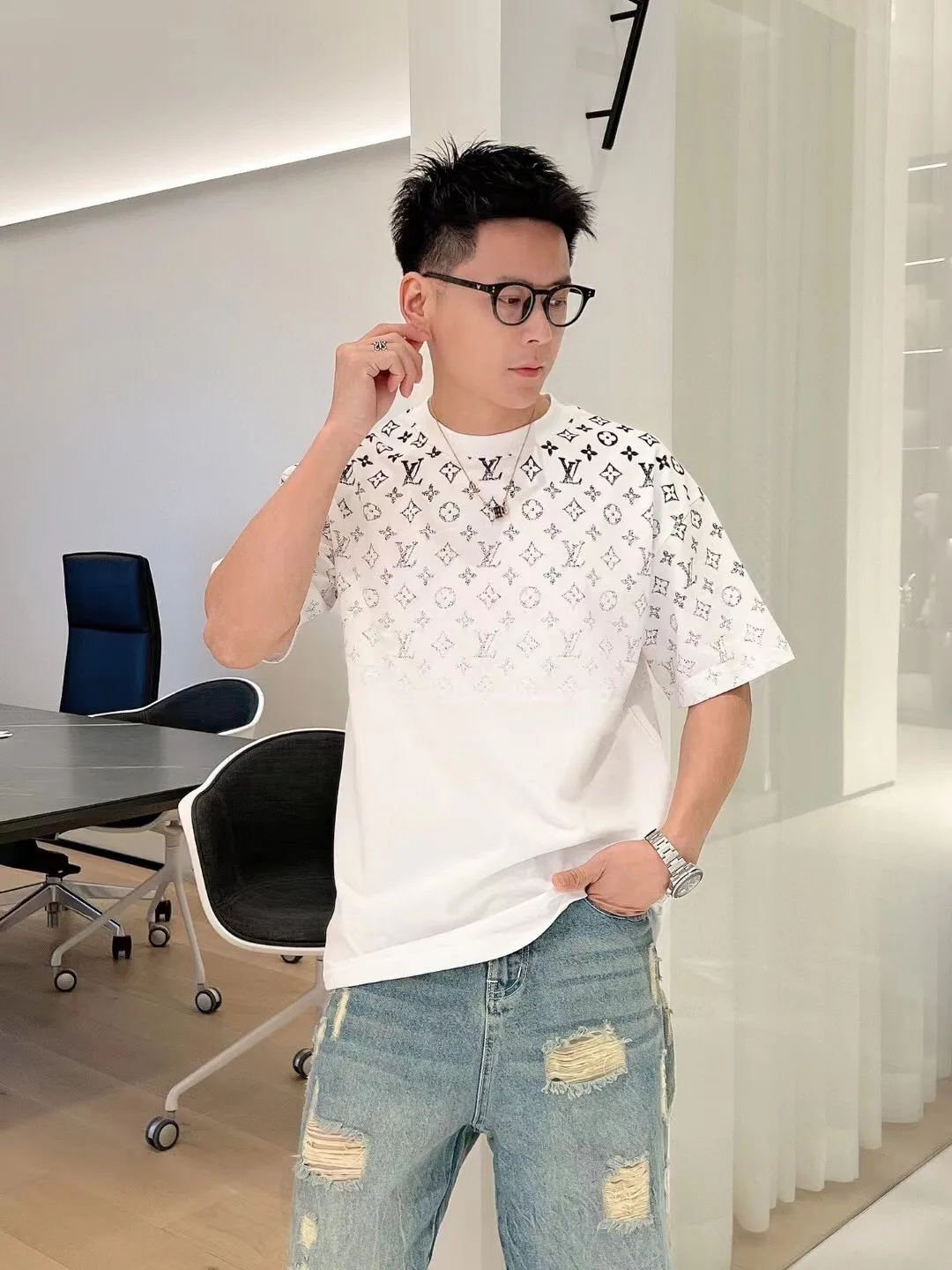 Футболки Мужские Louis Vuitton 7323