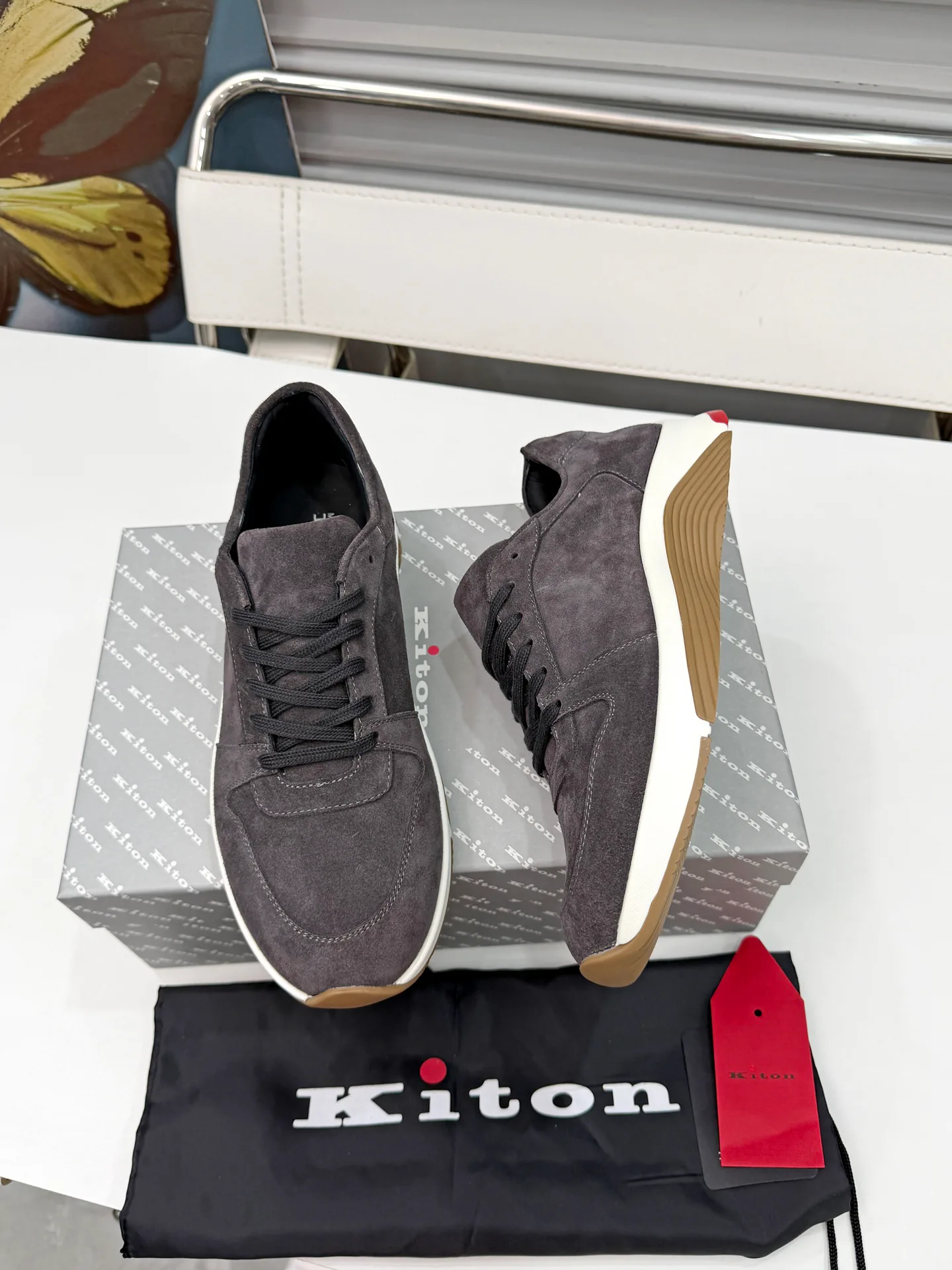 Кроссовки Мужские Kiton 17286654