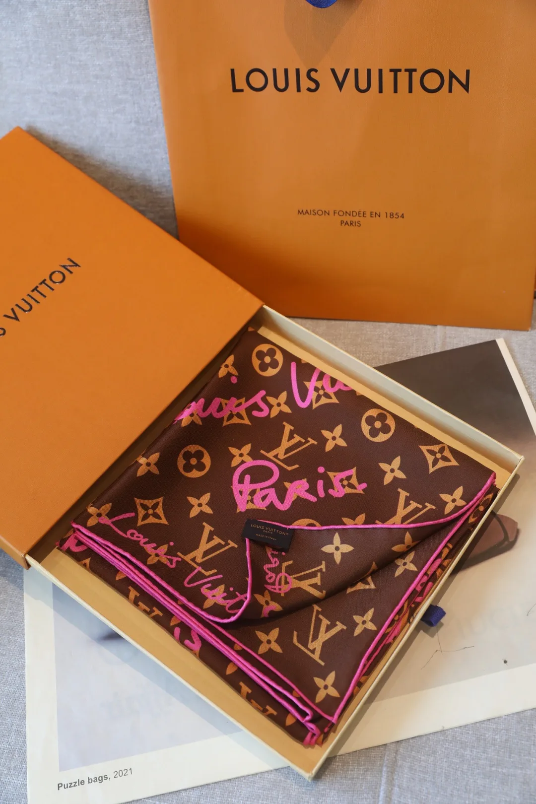 Шарфы Louis Vuitton 12737696