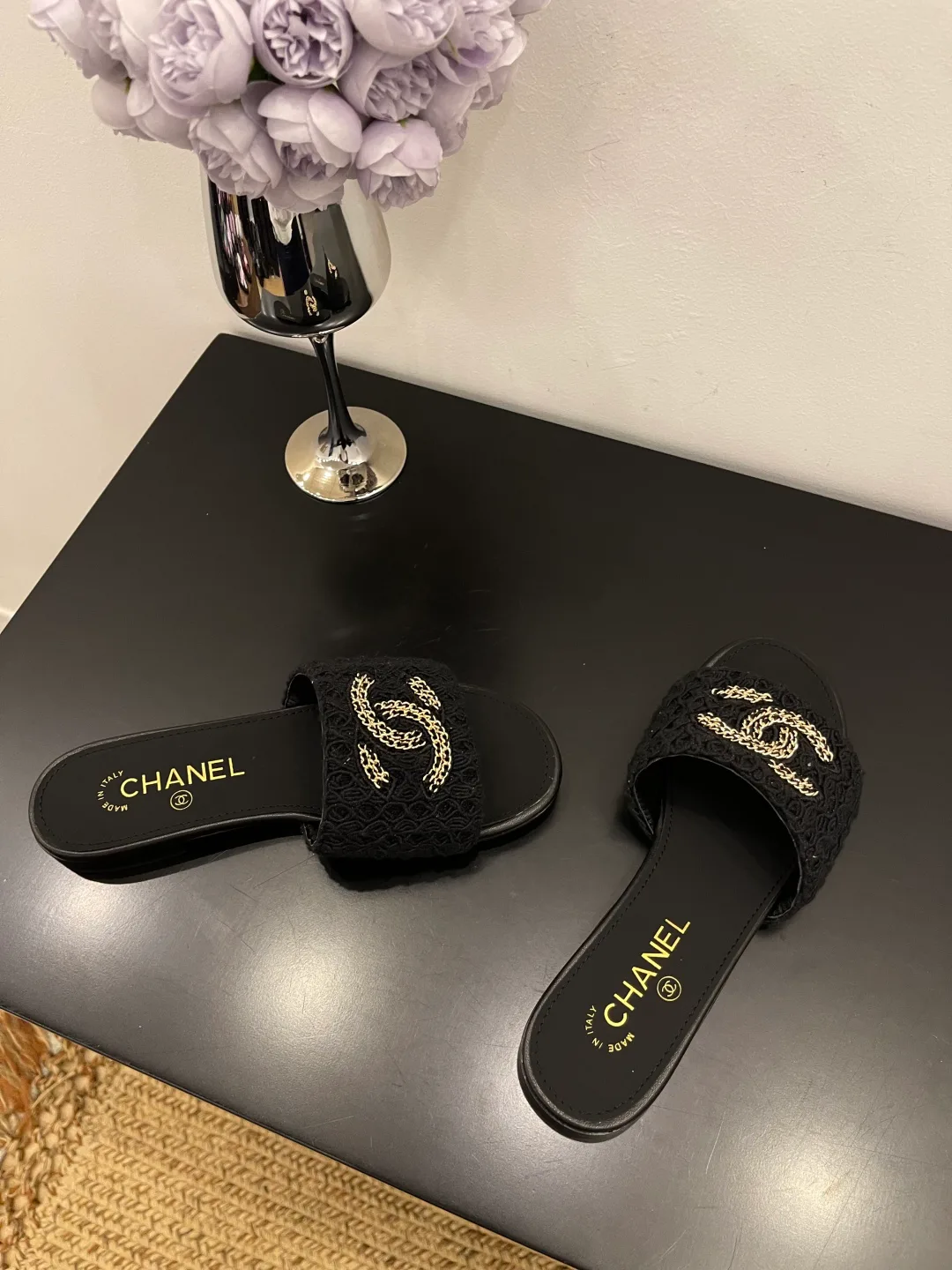 Шлепанцы Женские Chanel 48856