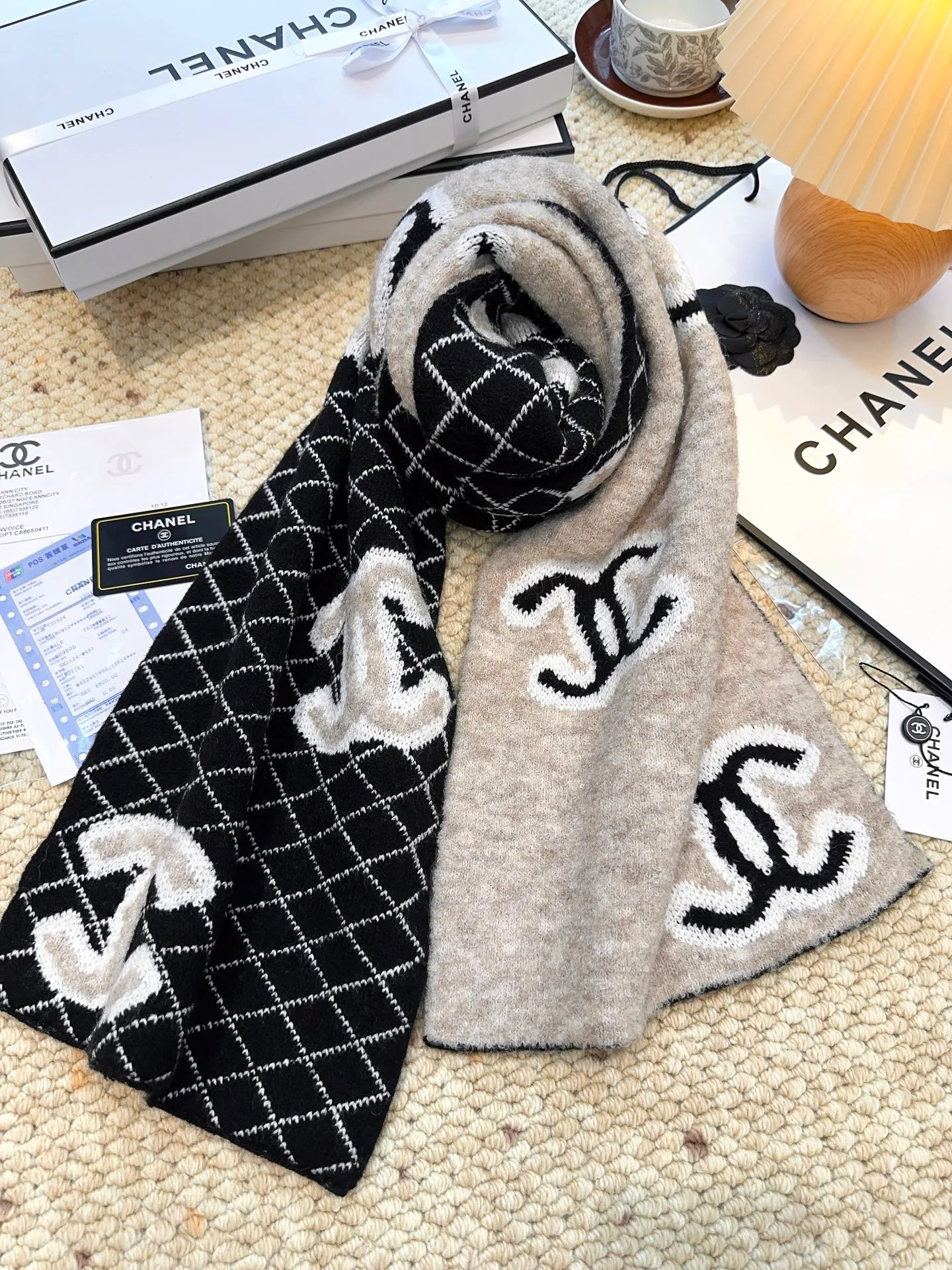 Шарфы Chanel 18105442