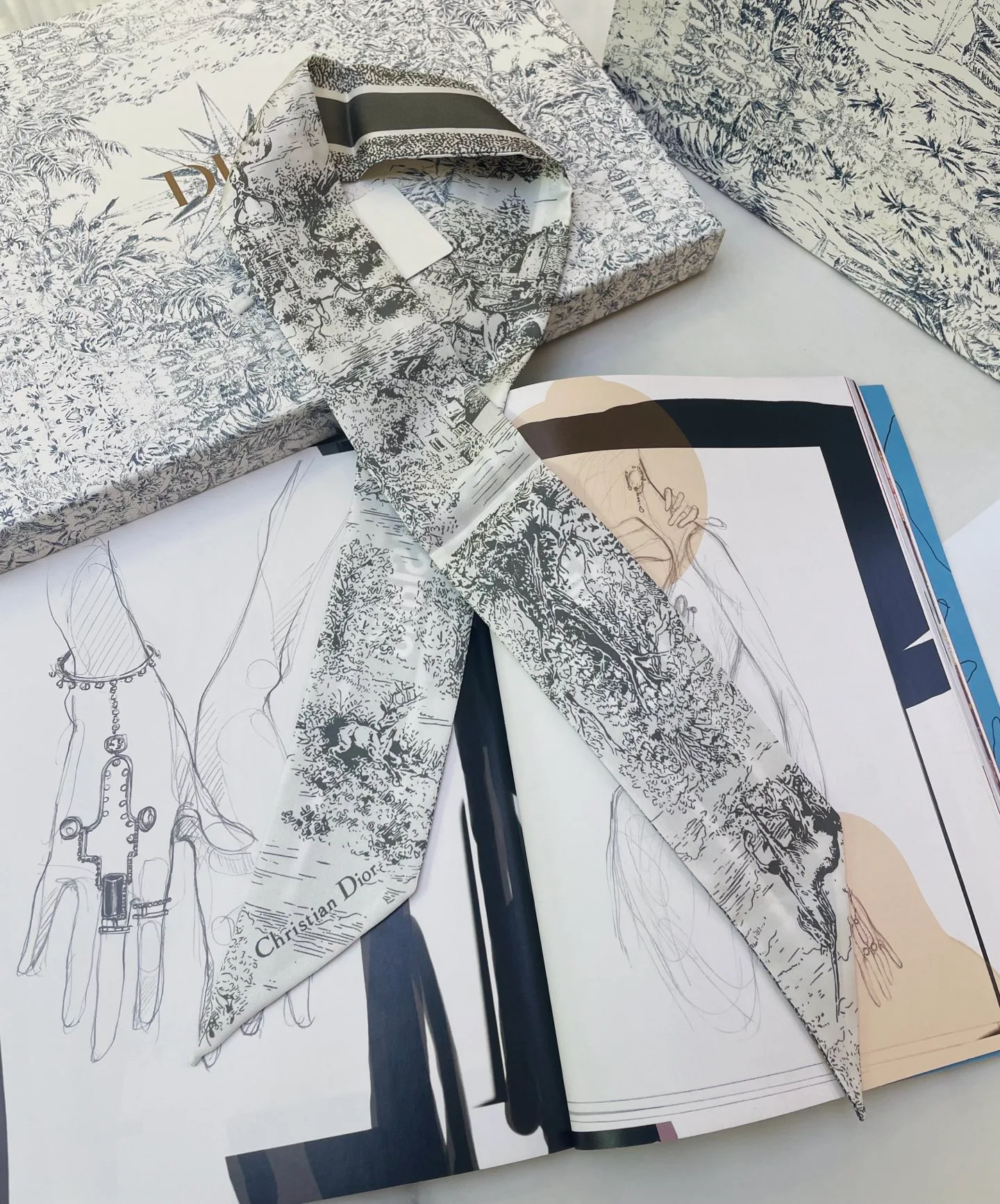 Платки Christian Dior 13407088