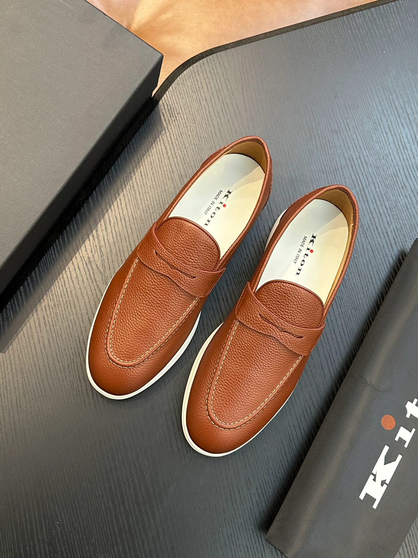 Лоферы И Туфли Мужские Kiton 9858409