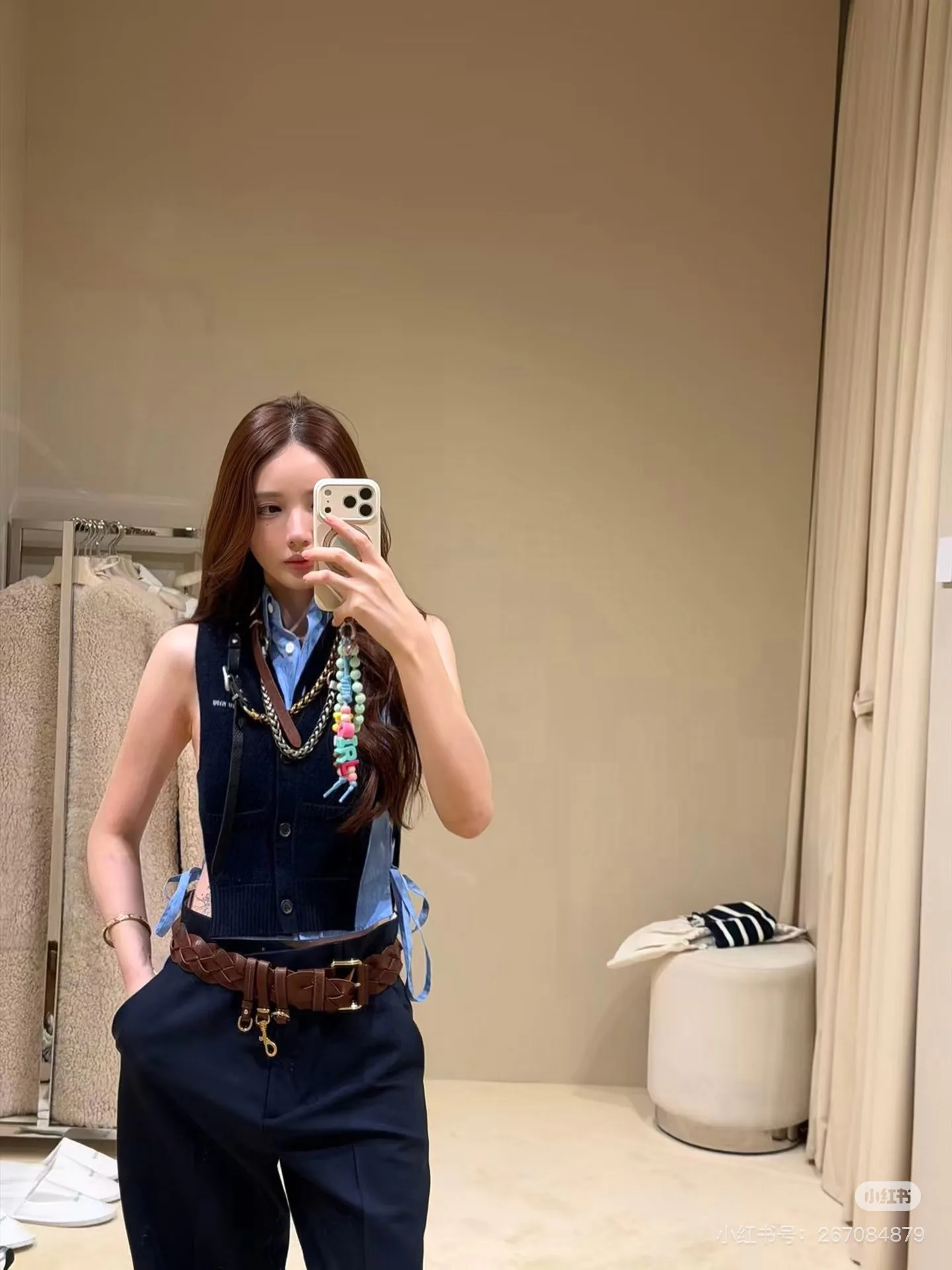 Жилеты Женские Miu Miu 9592373