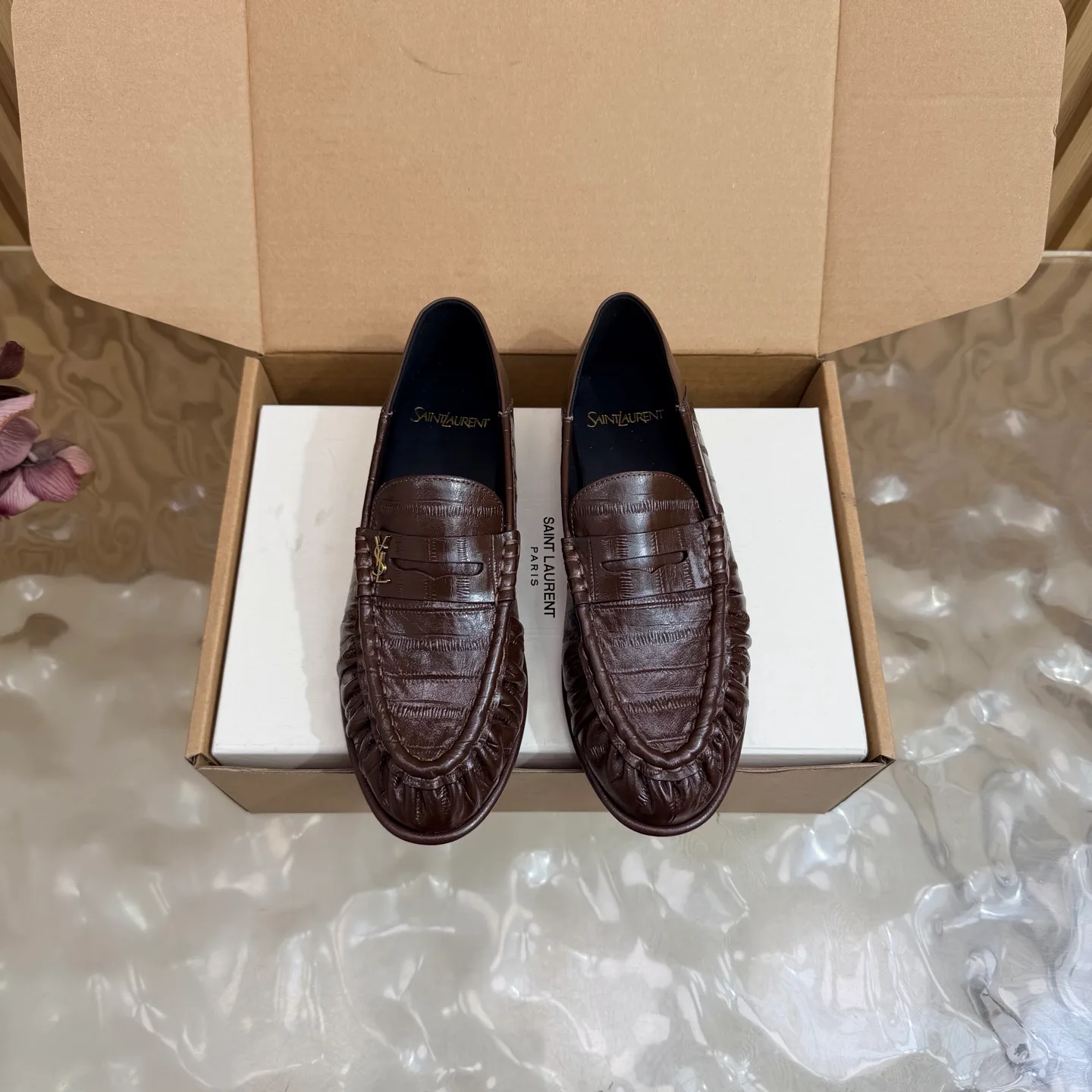 Лоферы И Мокасины Женские Saint Laurent 18062370