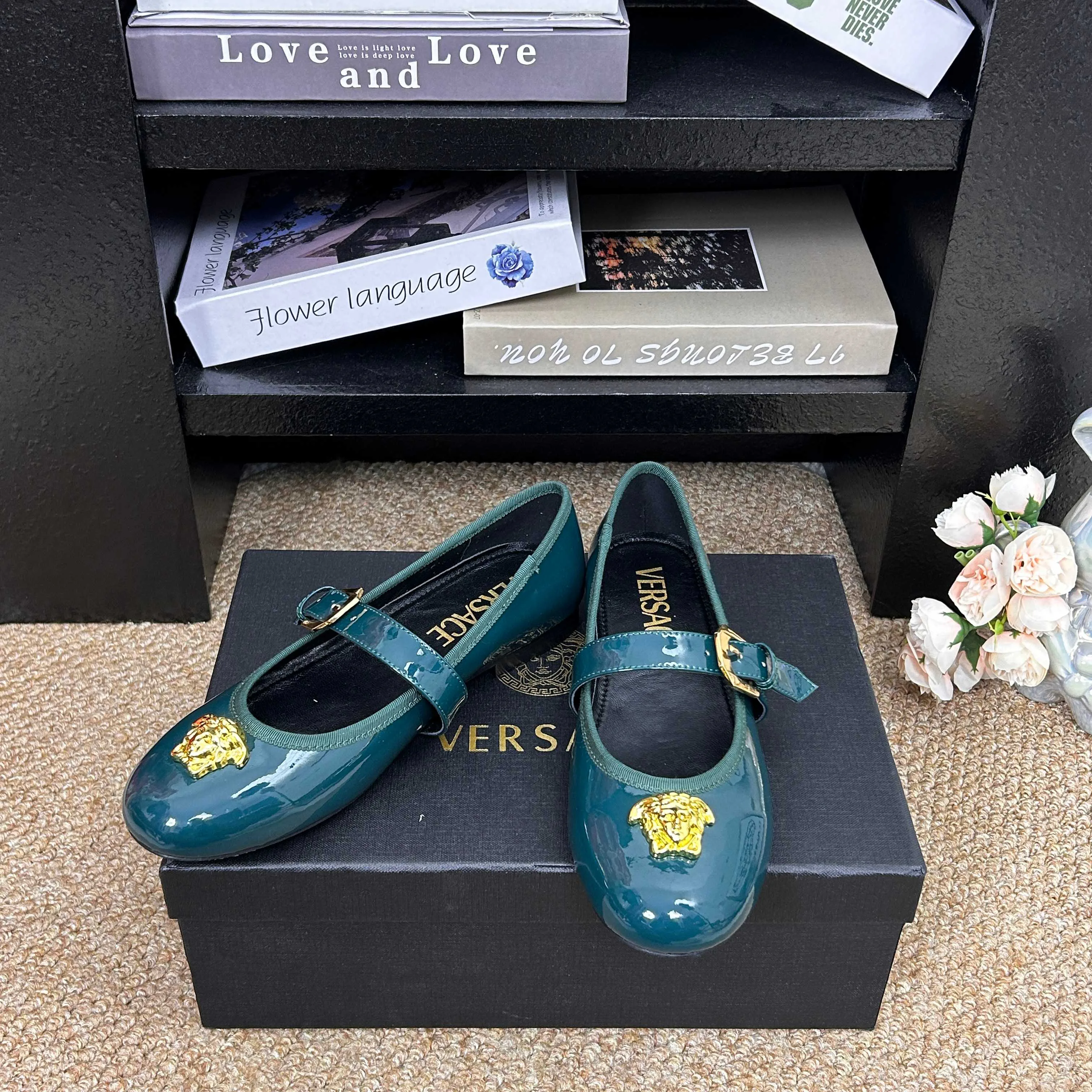 Балетки Женские Versace 9633236