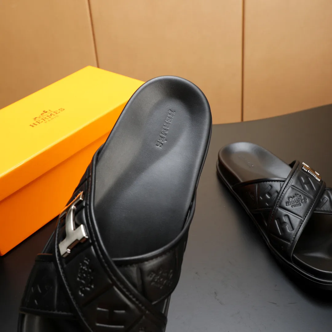 Шлепанцы Мужские Hermes 5519983