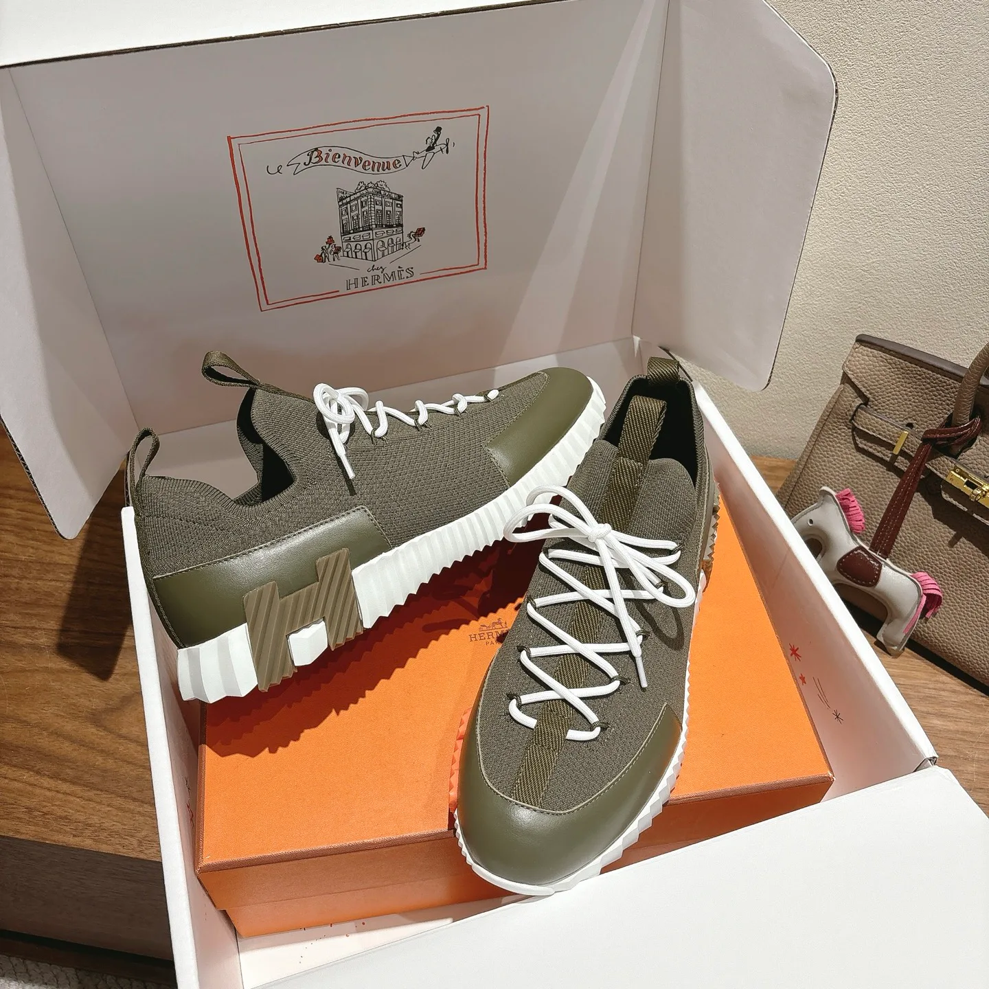 Кроссовки Мужские Hermes 10031759